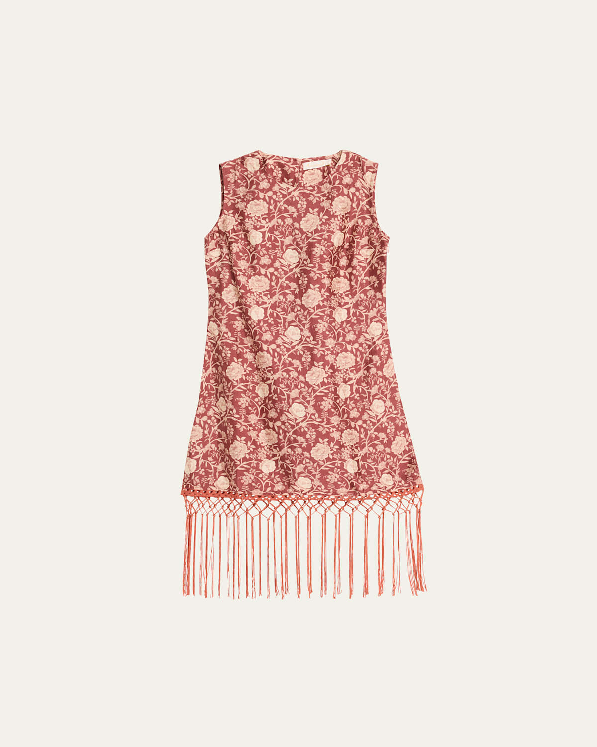 Fringed Shift Dress