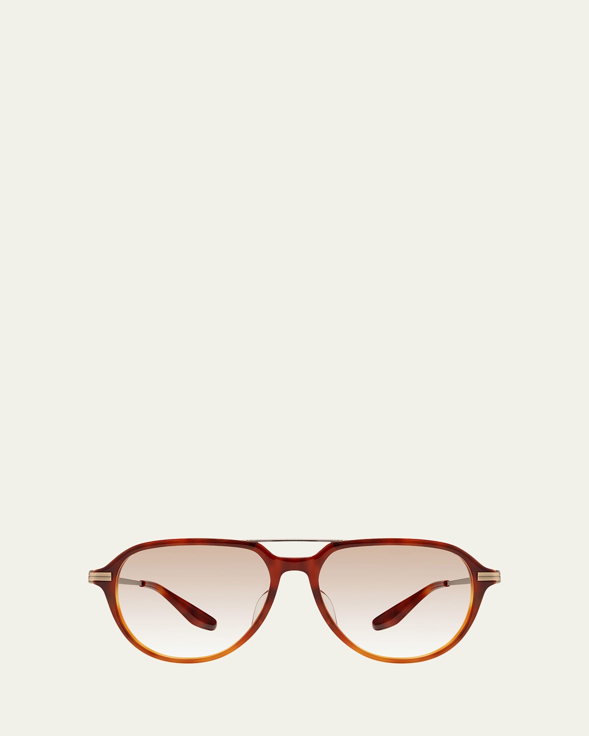 Barton Perreira Dunn Zyl & Acetate Aviator Sunglasses