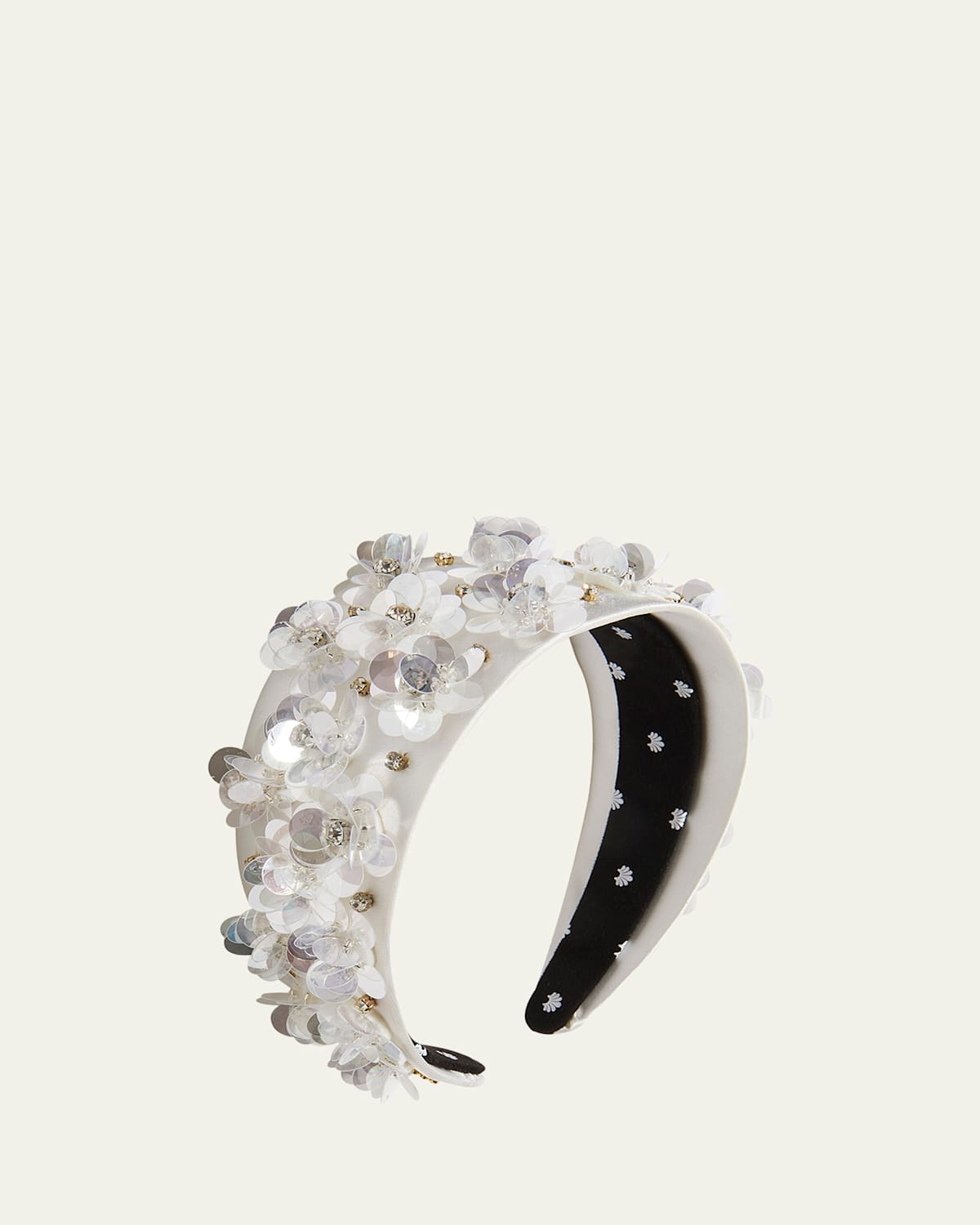 Brigitte Floral Wide Headband