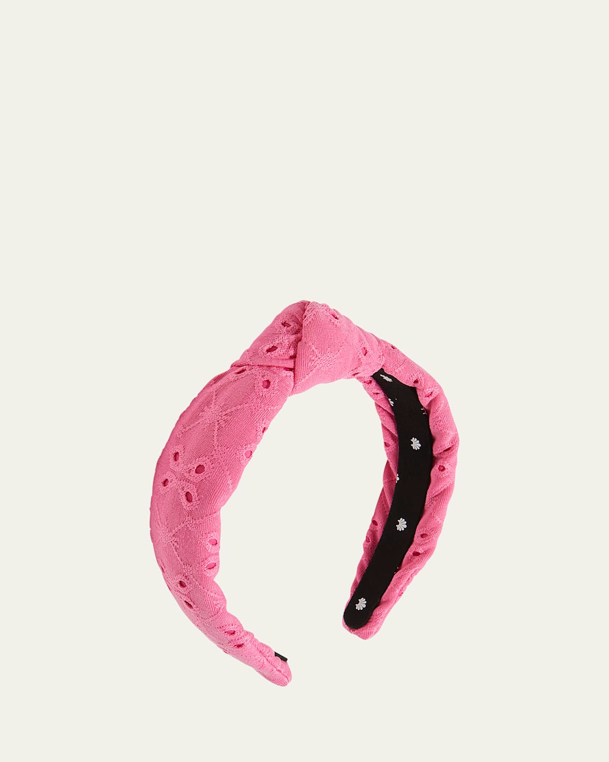 Knotted Eyelet Slim Headband