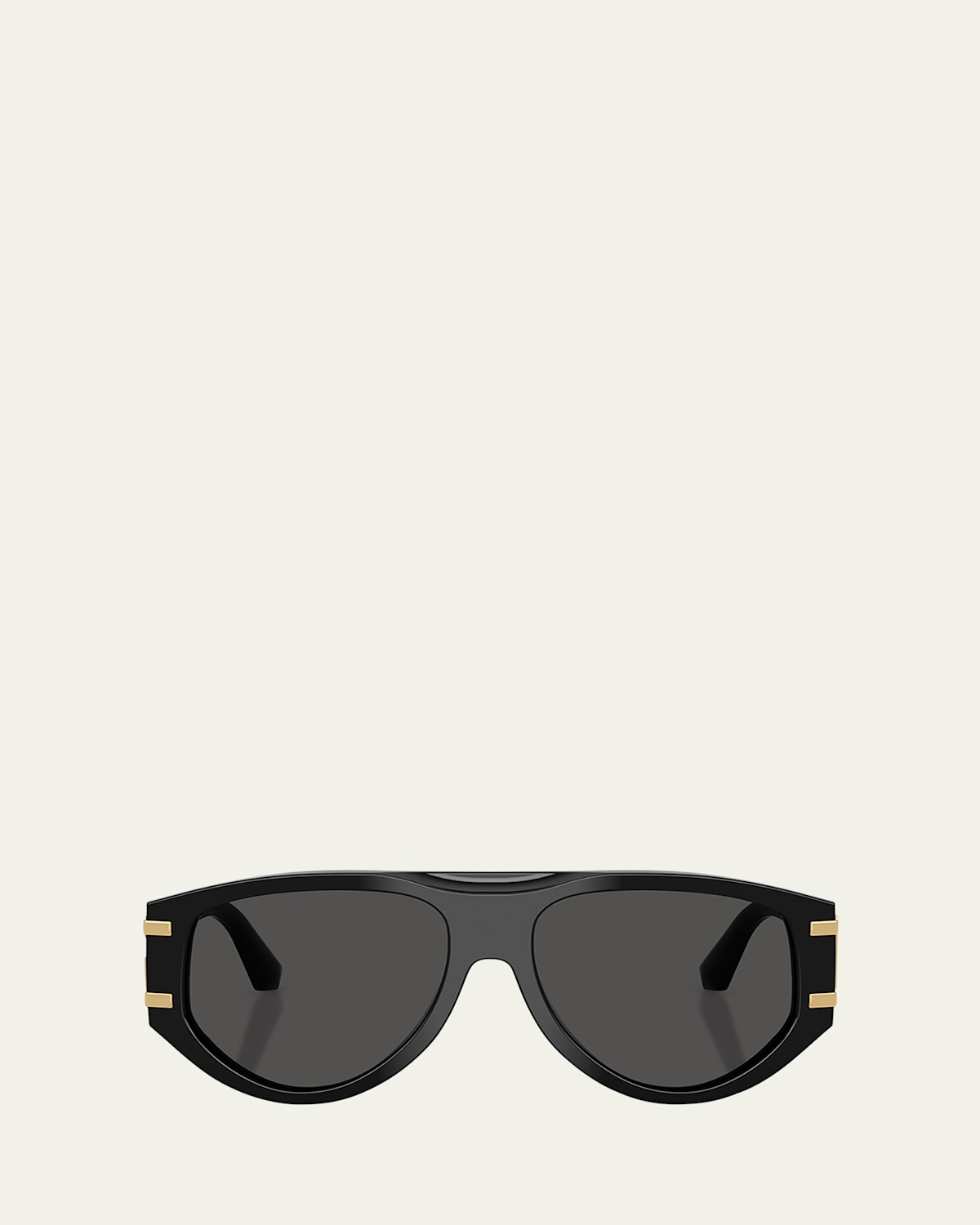 Dolce & Gabbana Dg4499 Aviator Acetate Sunglasses In Black
