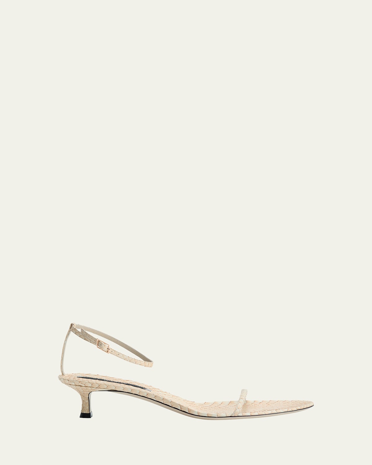 Python Ankle-Strap Sandals