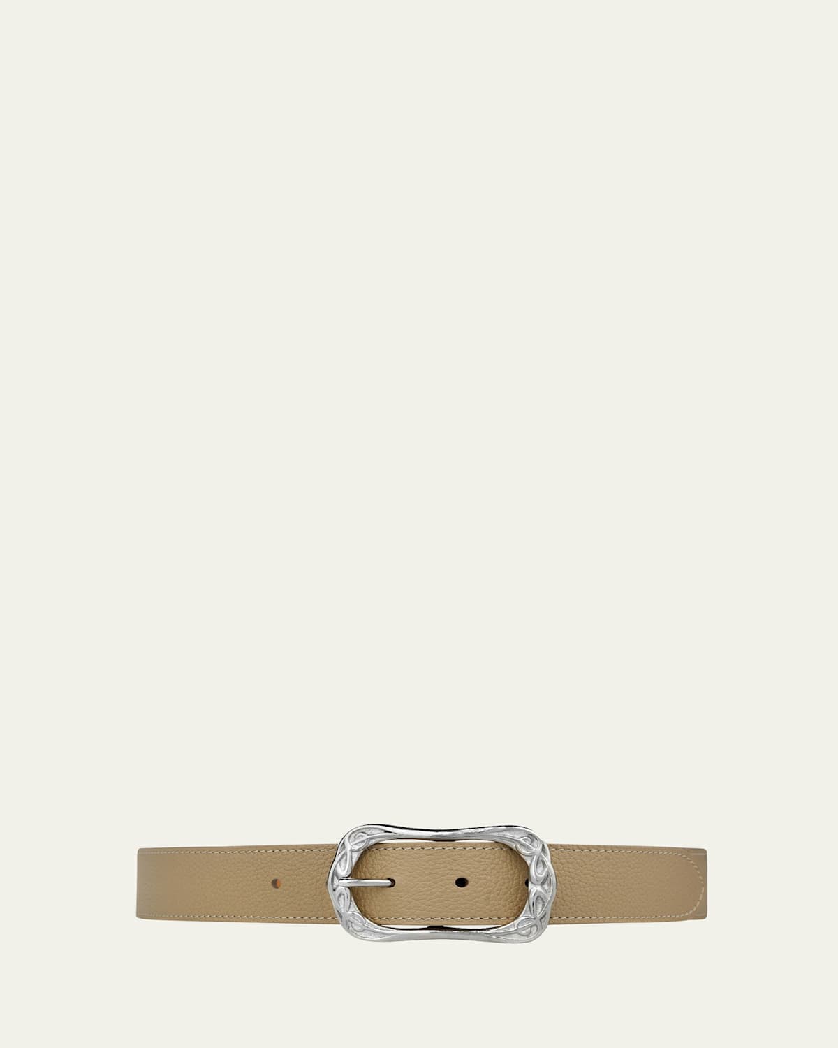 La Voluptueuse Buckle Leather Belt