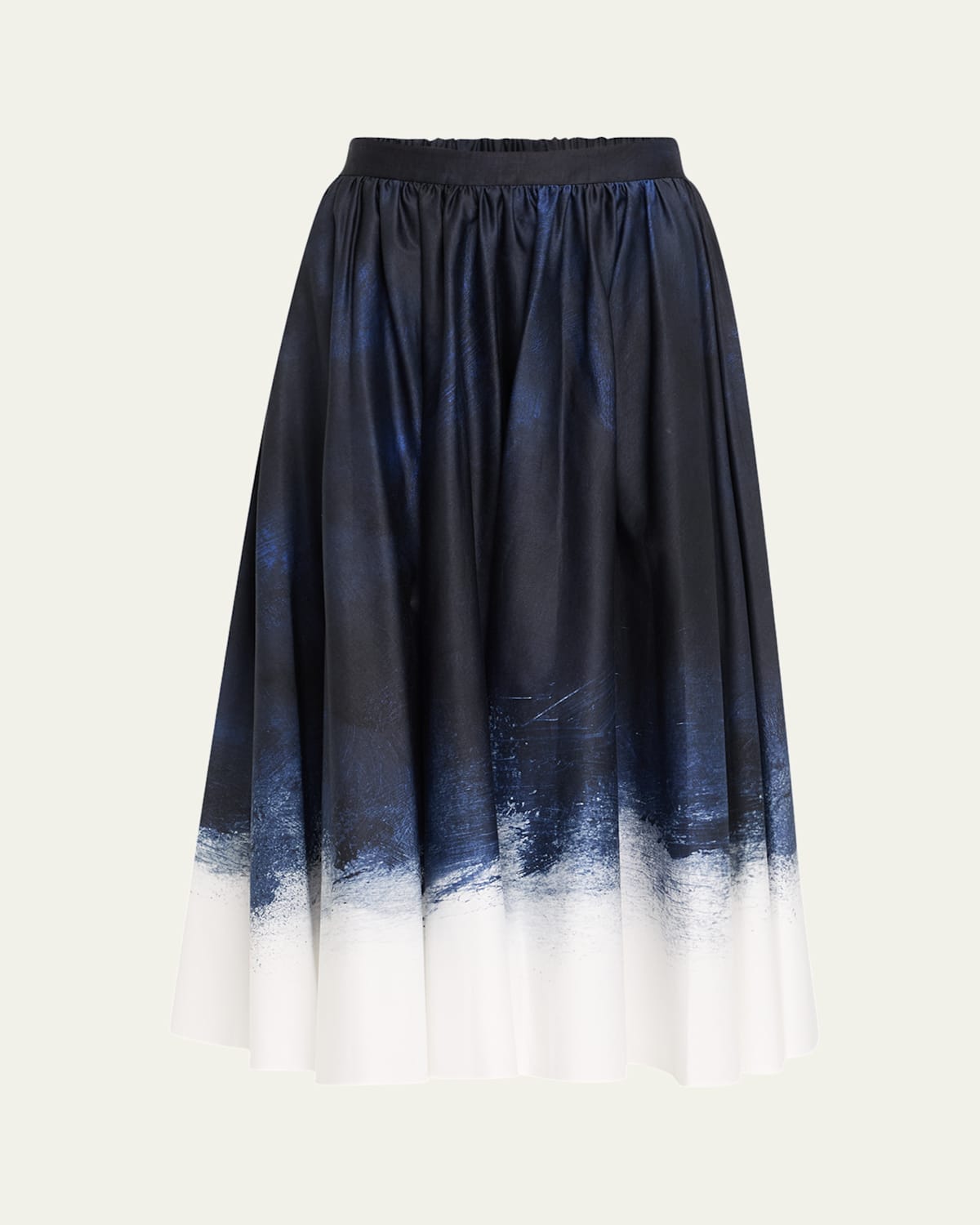 Printed Circle Skirt