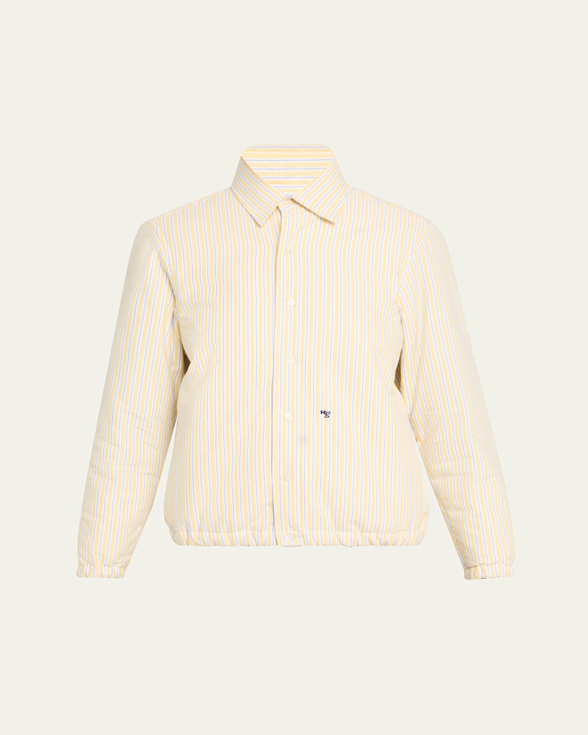 Striped Bomber Jacket