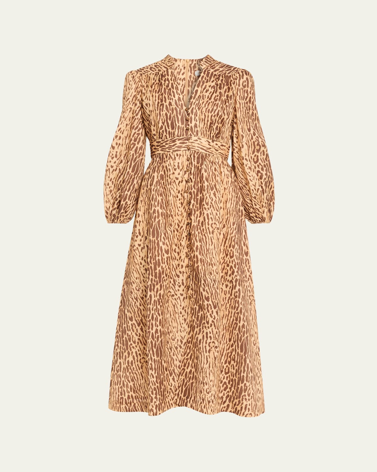 Zimmermann Cascadian Plunge Maxi Dress