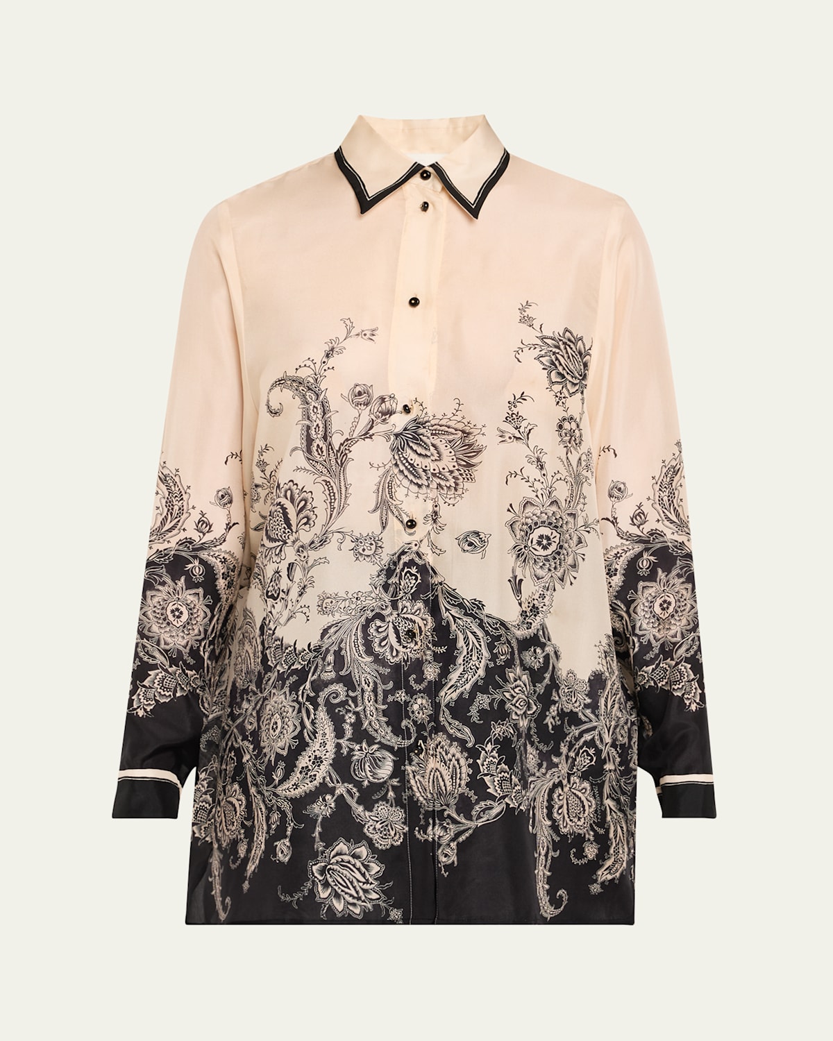 Zimmermann Rhiannon Relaxed Silk Shirt