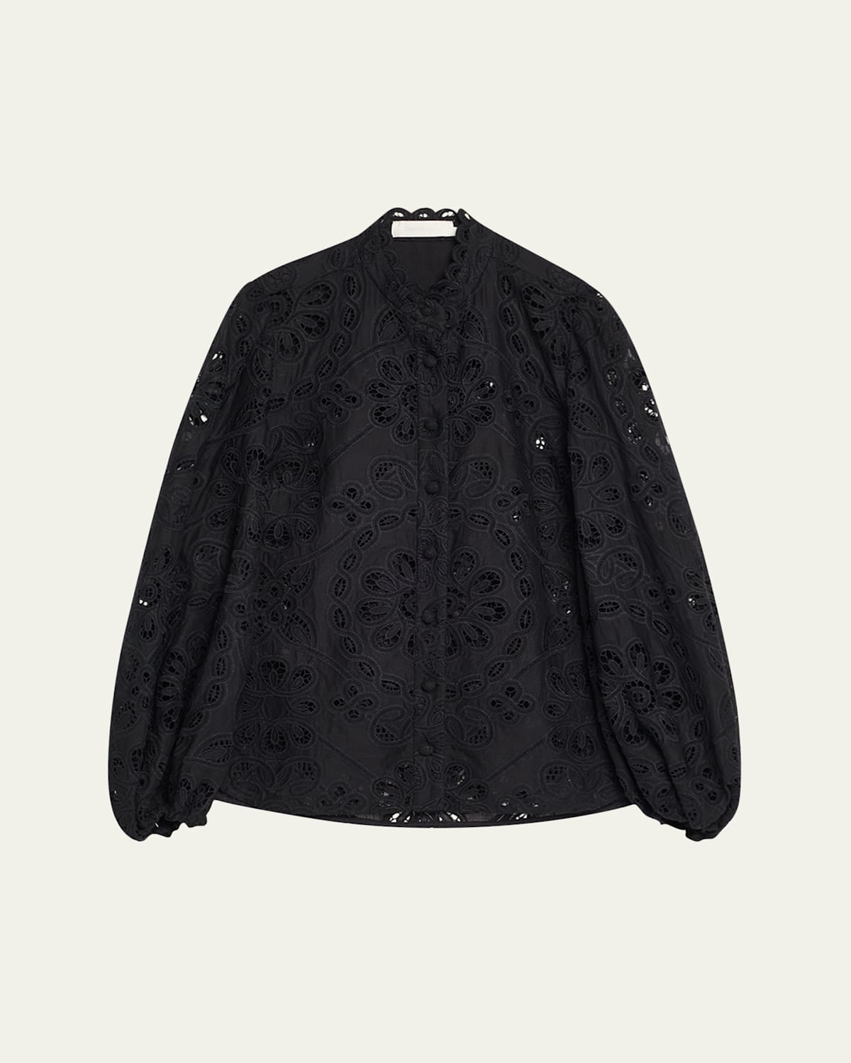 Zimmermann Rhiannon Embroidered Blouse
