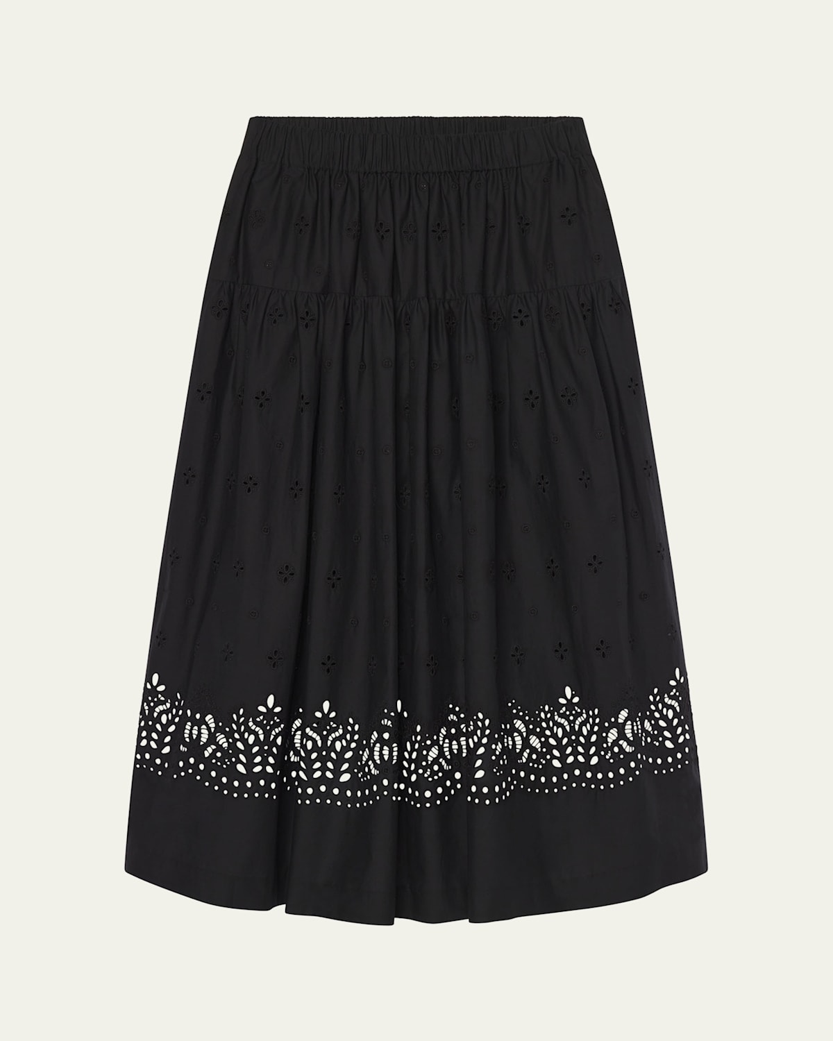 A.l.c Jay Eyelet Midi Skirt