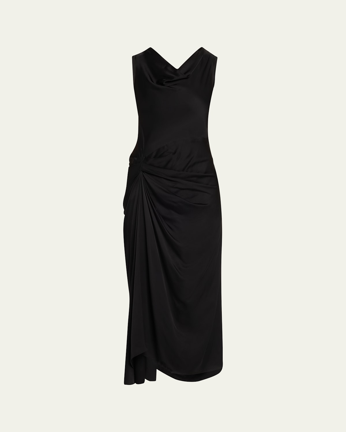 A.l.c Dara Sleeveless Satin Midi Dress