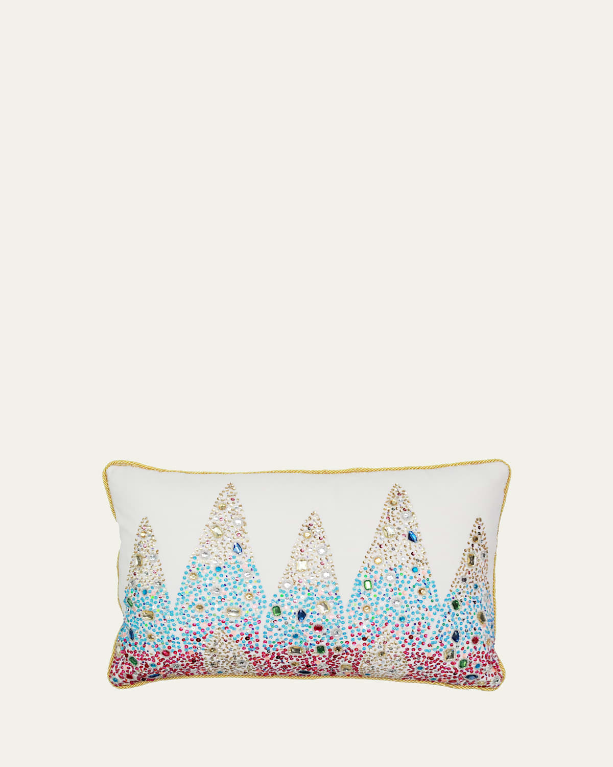Kim Seybert Enchanted Holiday Pillow, 14" X 22"