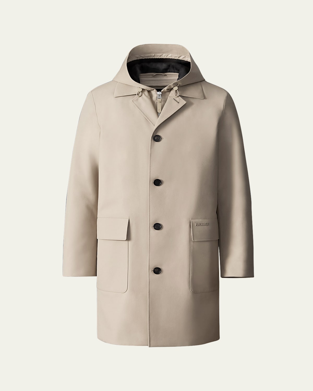 Mackage Men's Mathias 3-in-1 Overcoat In Light Camel