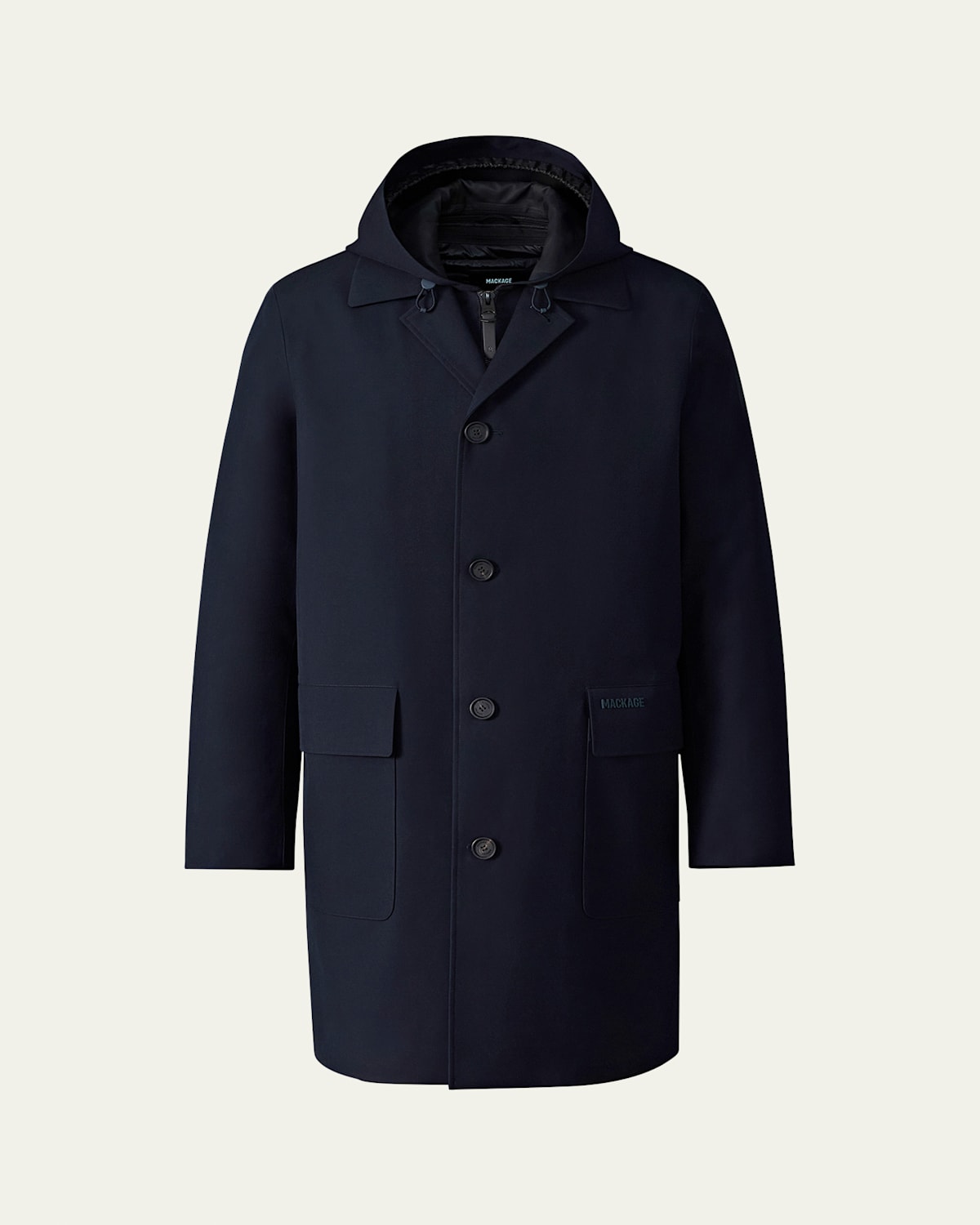 Mackage Men's Mathias 3-in-1 Overcoat In Navy