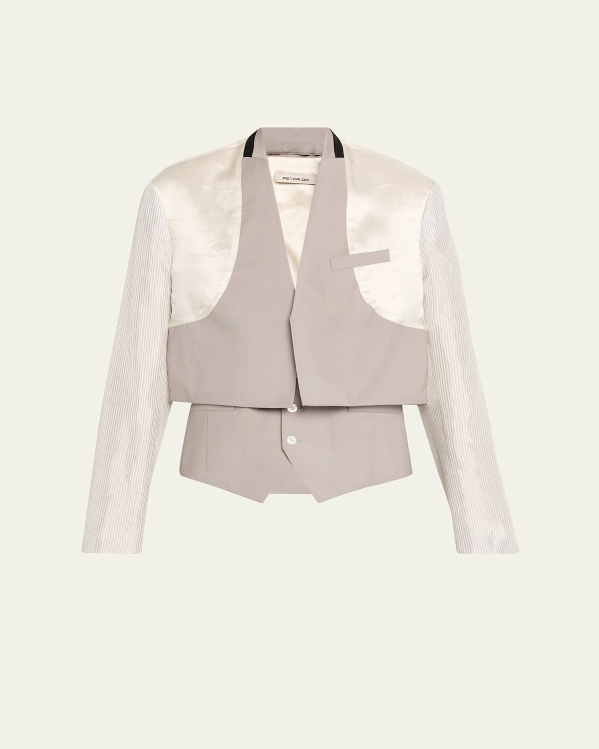 Mun Patchwork Blazer Jacket