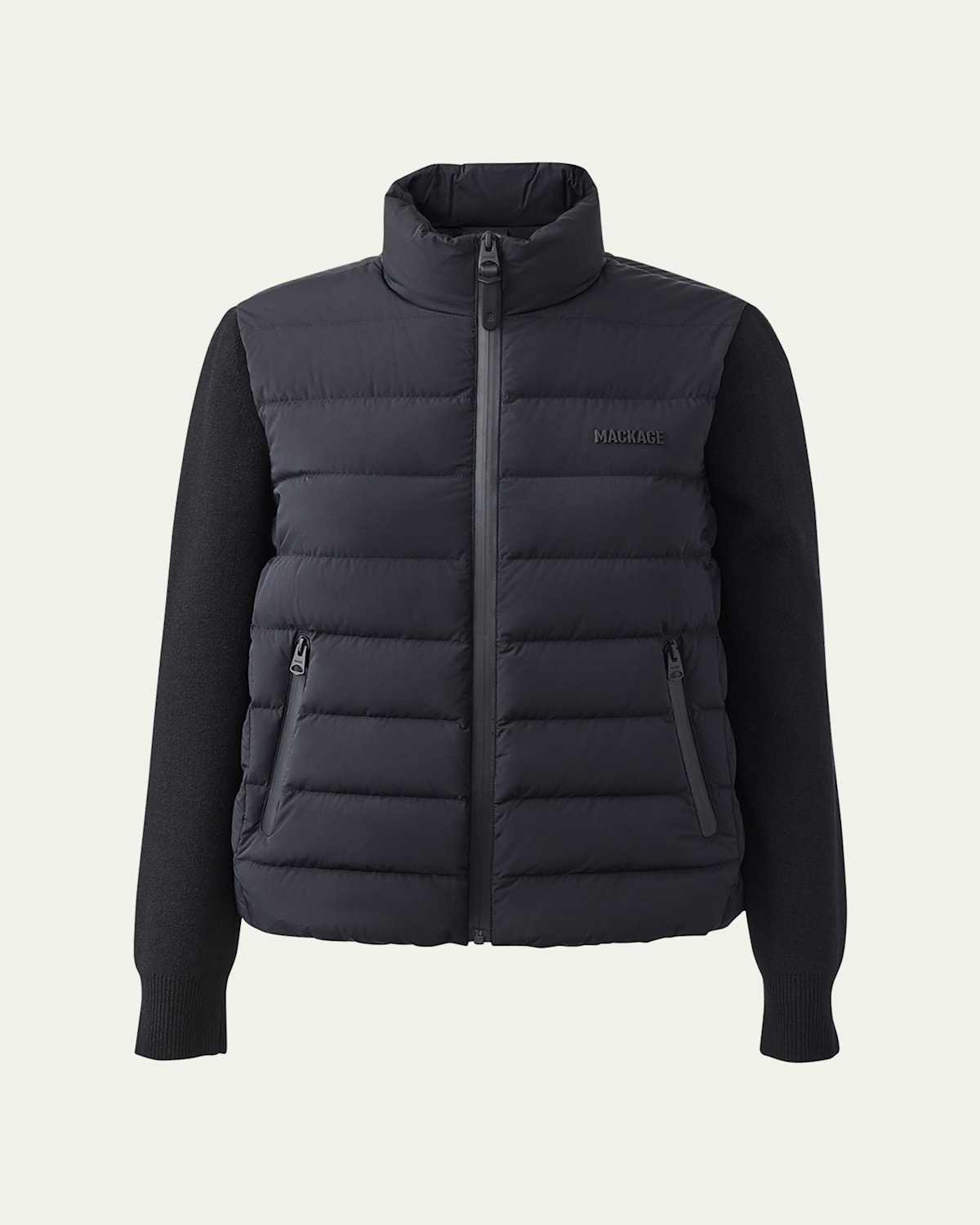 Mackage Oceane-City Light Down Mixed-Media Jacket | Thumbnail 4 Mackage Oceane-City Light Down Mixed-Media Jacket | Thumbnail 4
