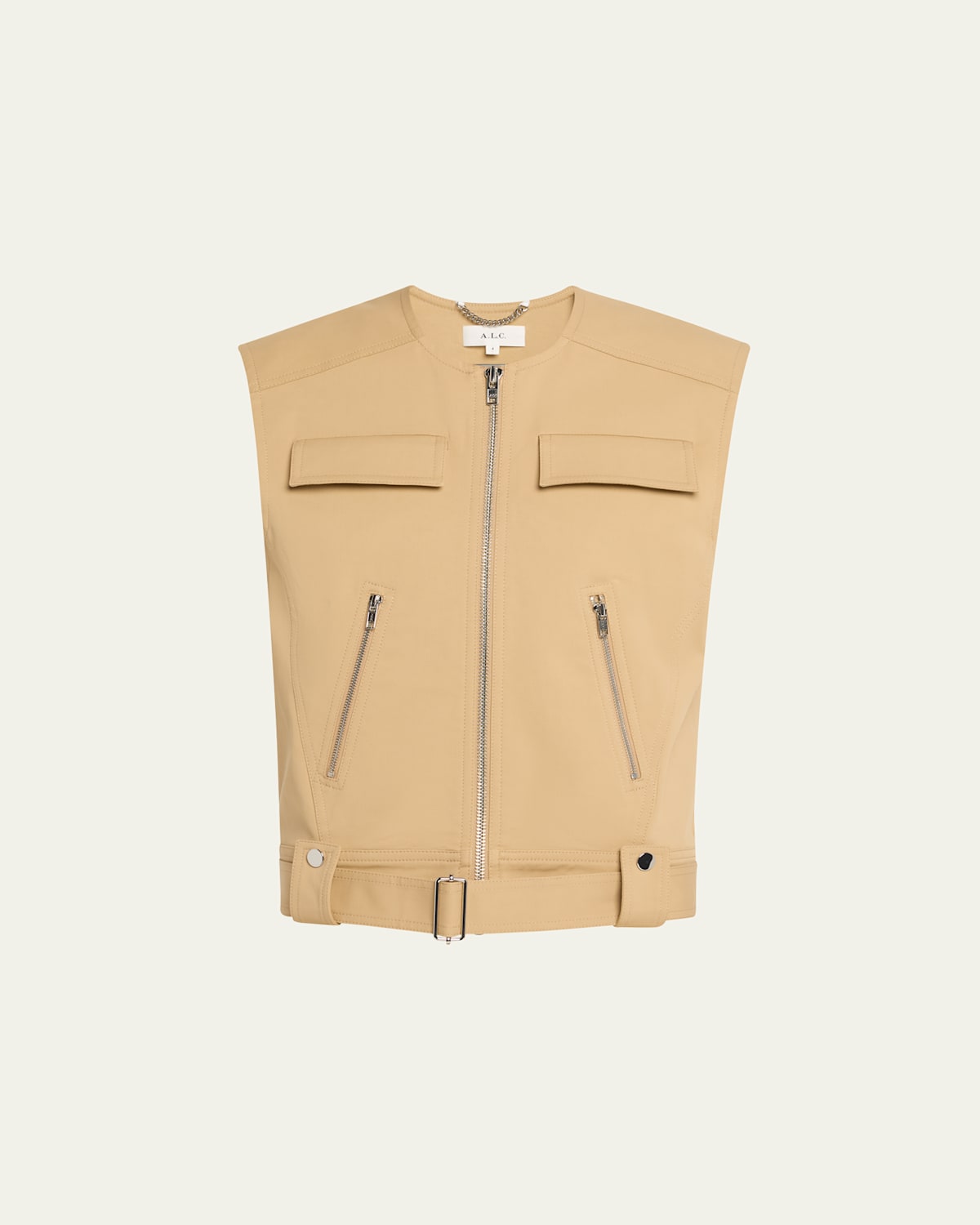 Cal Sleeveless Utility Jacket