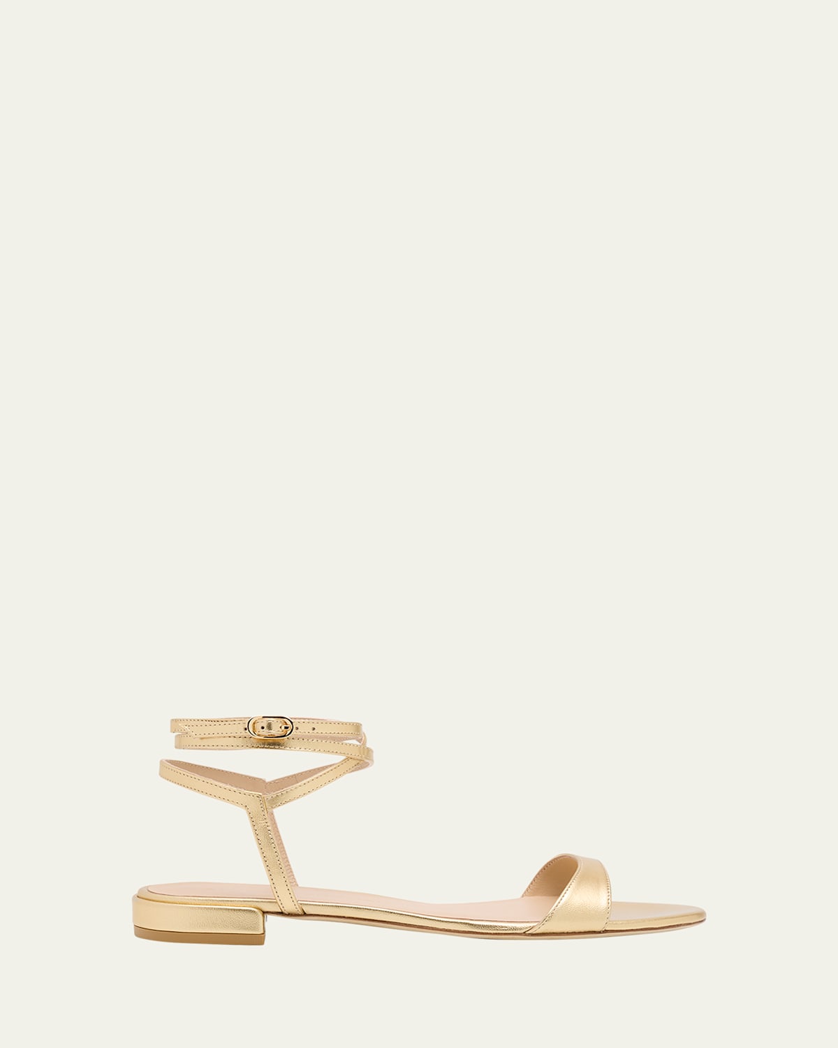 Stuart Weitzman Nudist Block 35 Ankle Strap Sandal