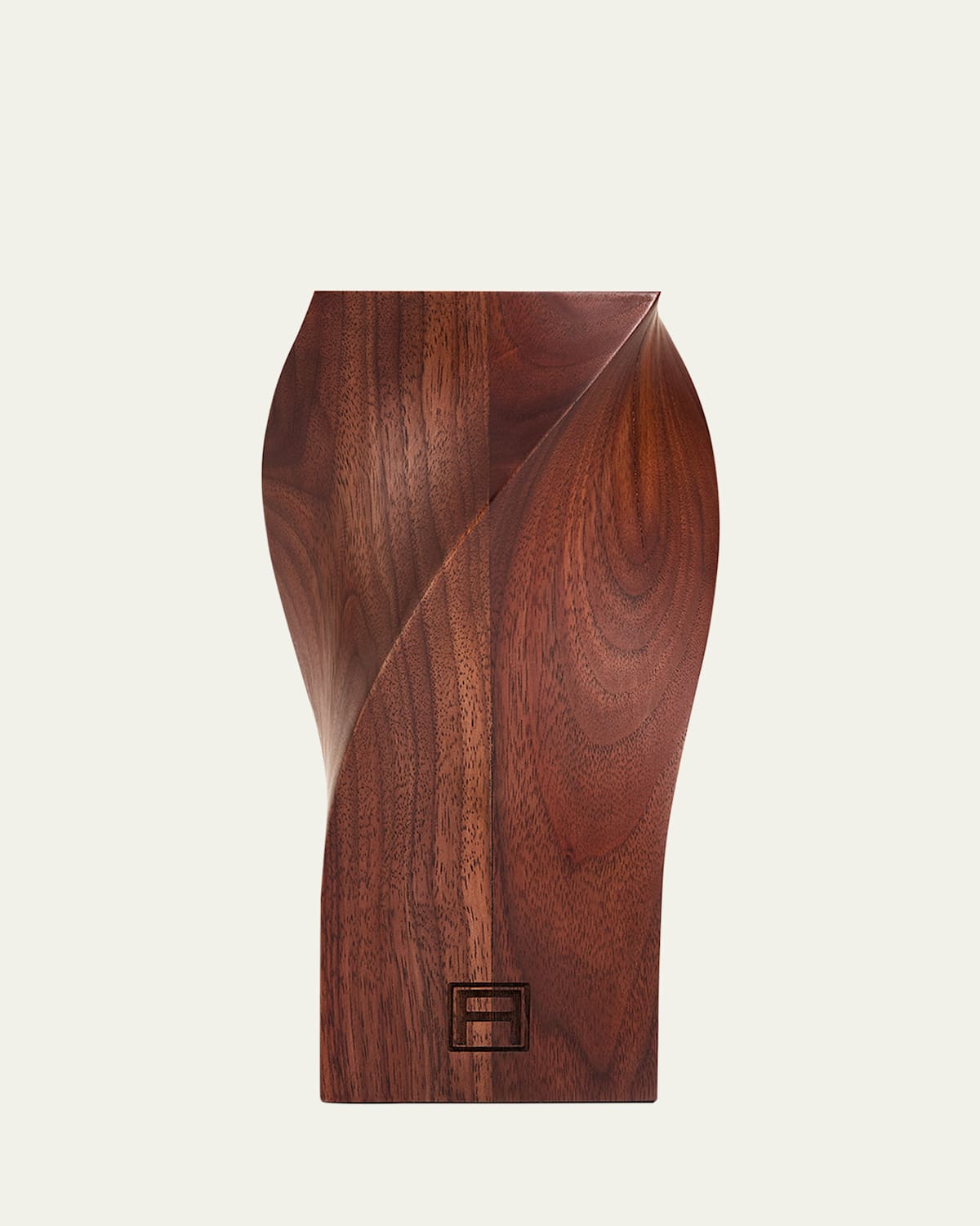 Assouline Twist Walnut Bookend