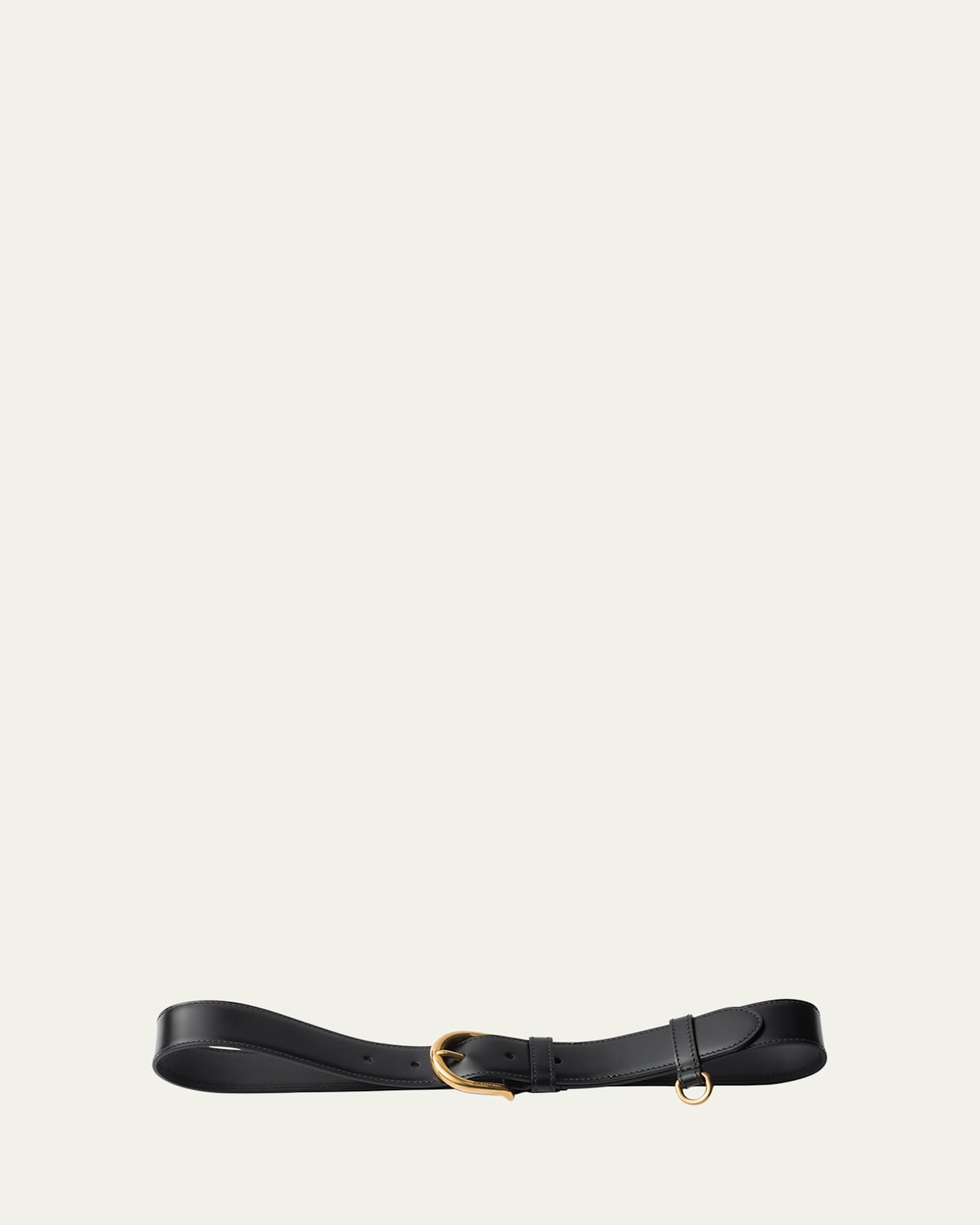 Prada Buckle Calf Leather Belt