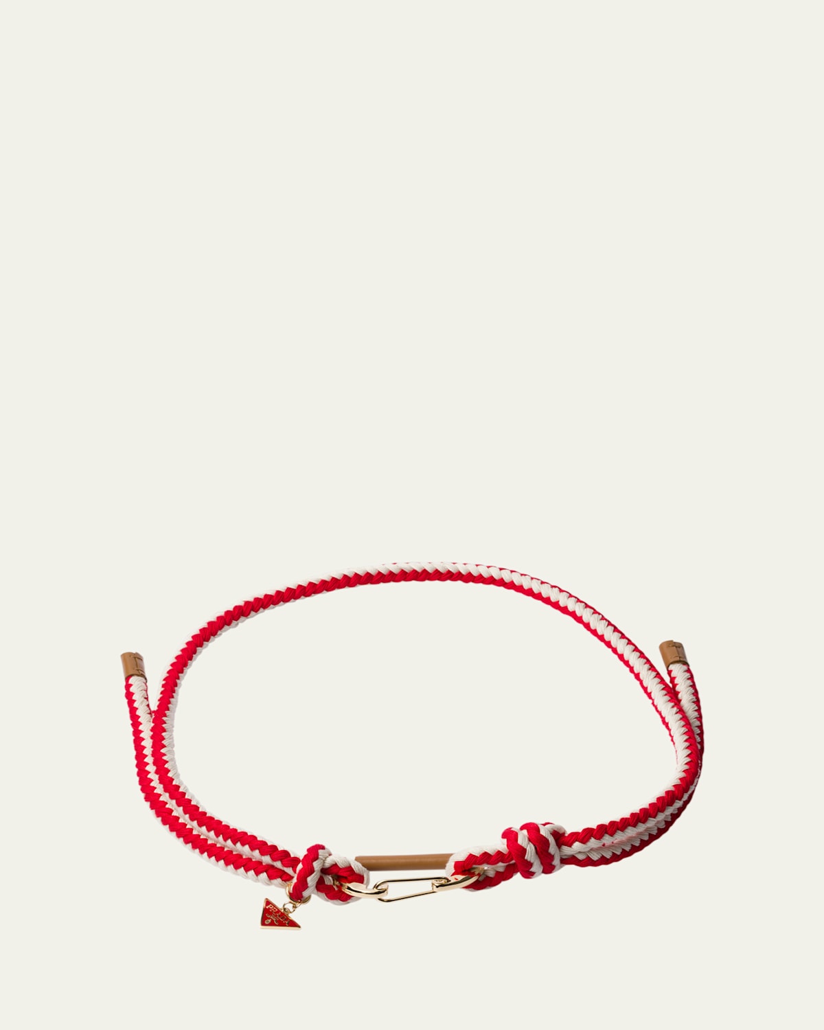 Prada Braided Rope Belt