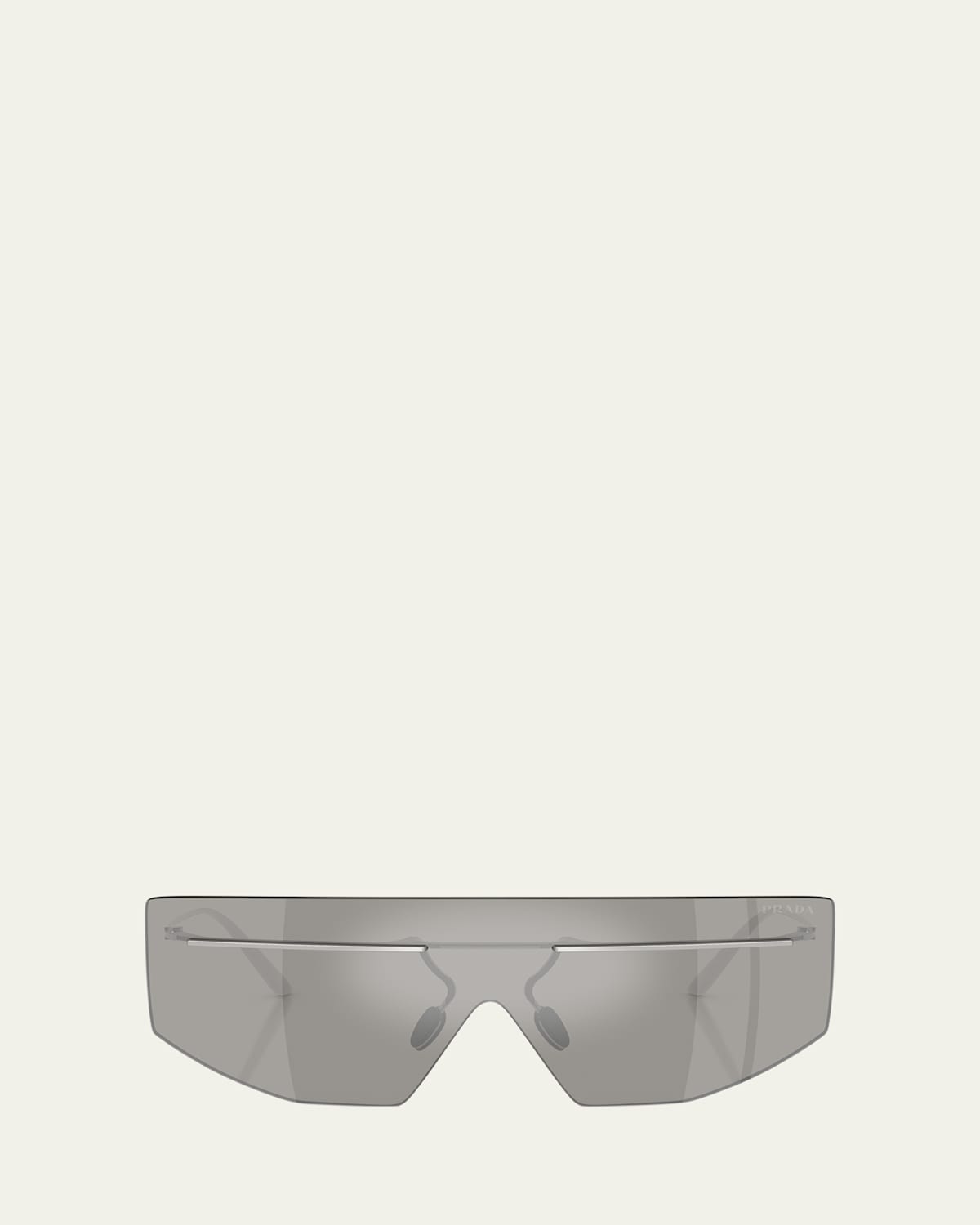 Prada Man Sunglass Pr B55s In Silver