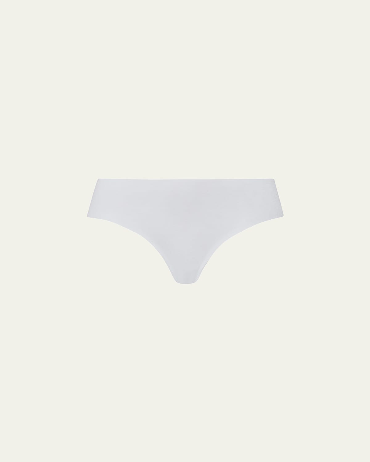 Hanro Invisible Cotton High-cut Briefs In White
