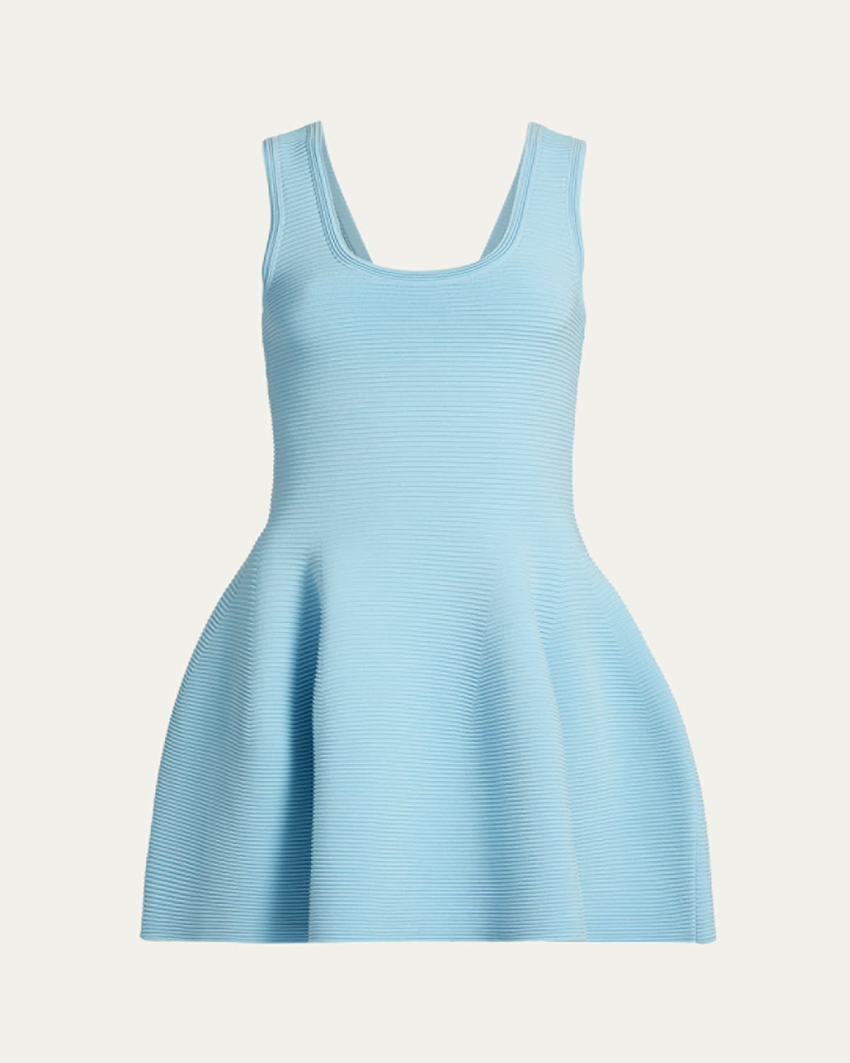 Simkhai Larina Ribbed Mini Dress In Blue