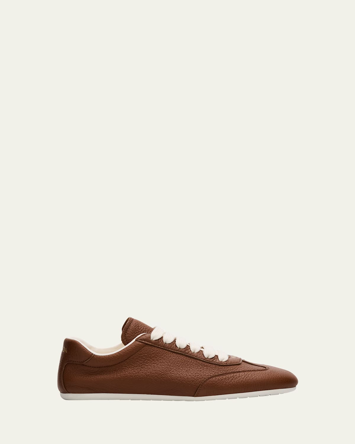 Thin Leather Low-Top Sneakers