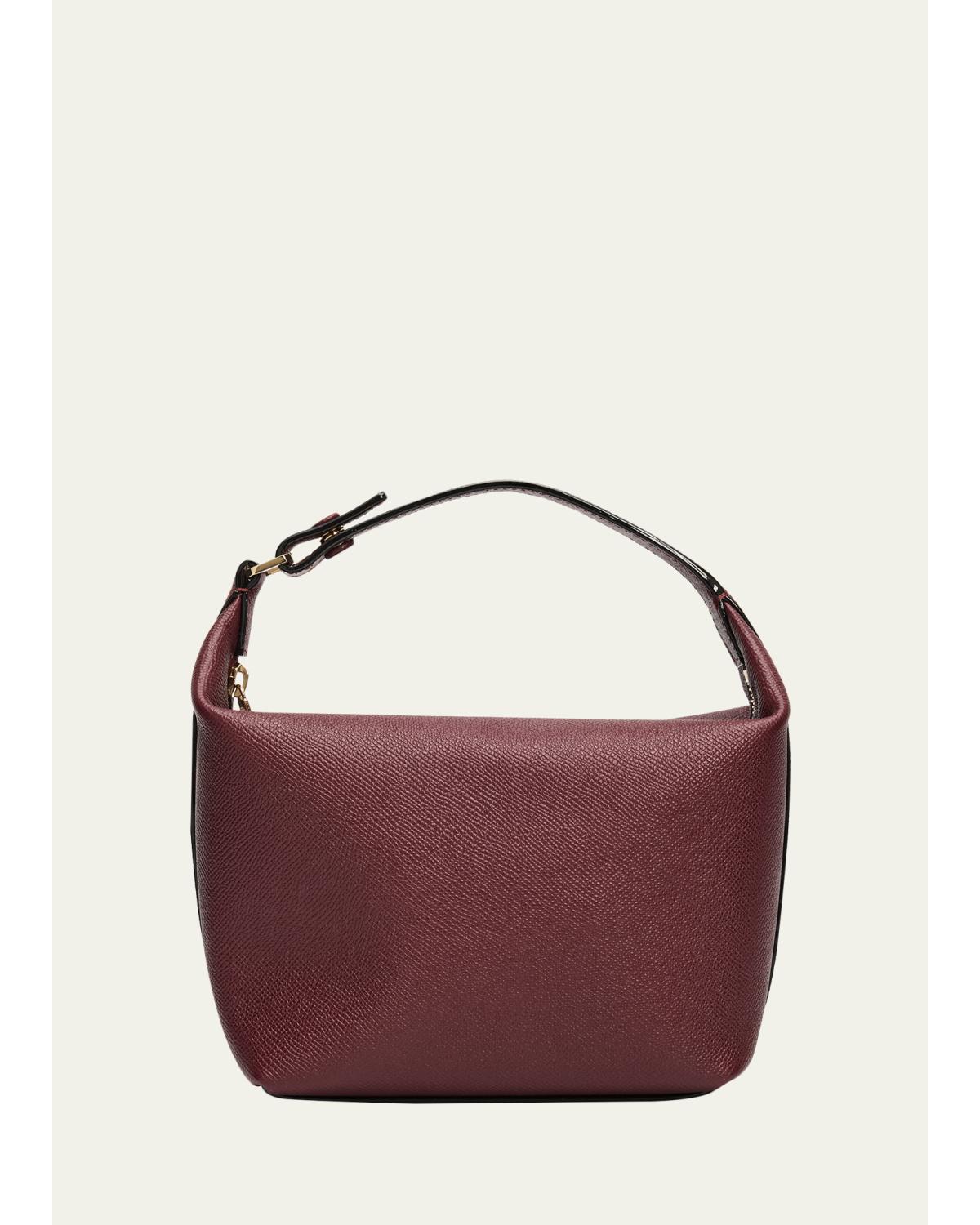 Mochi Calfskin Leather Pouch Bag