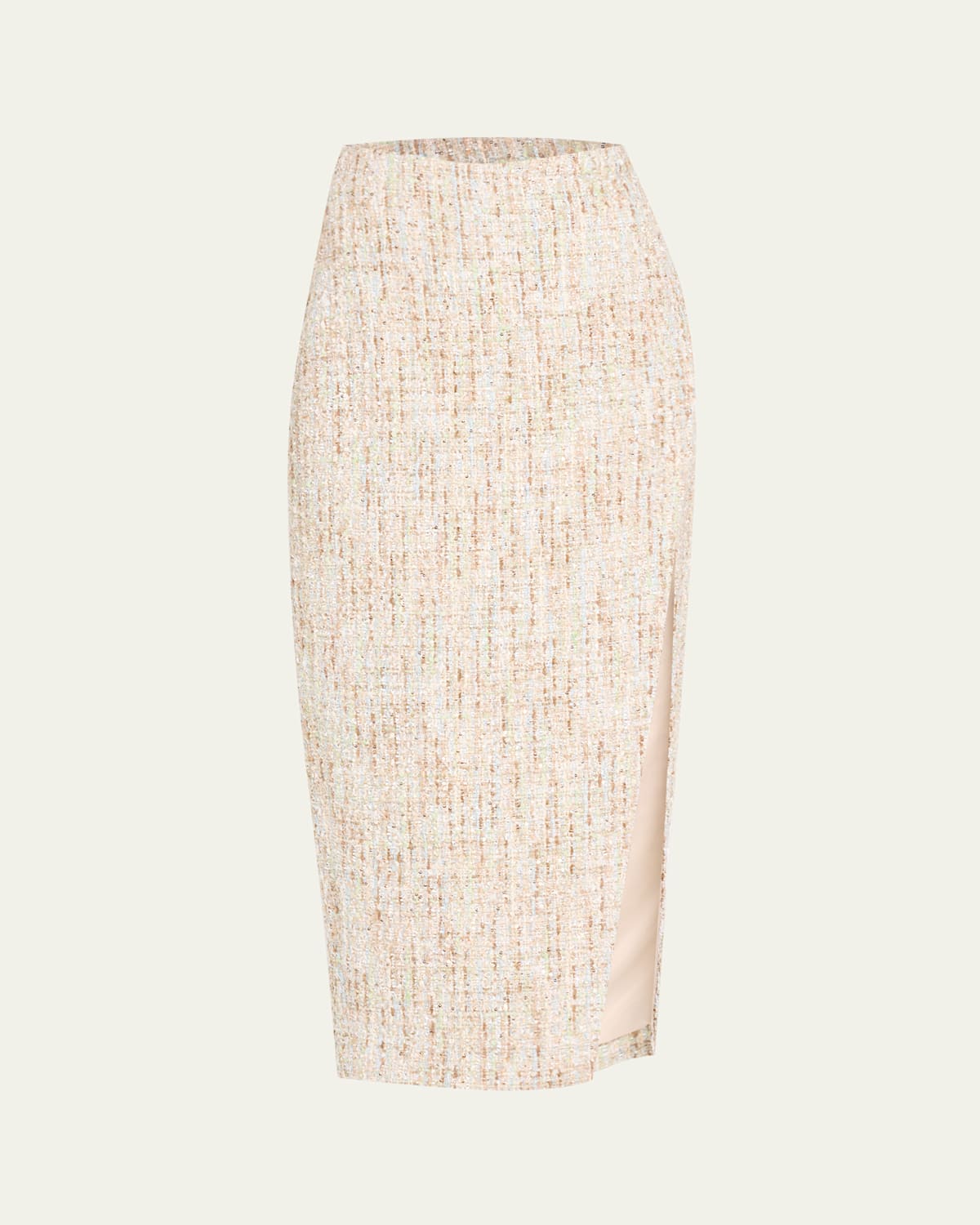 Kate Sequined Tweed Midi Skirt