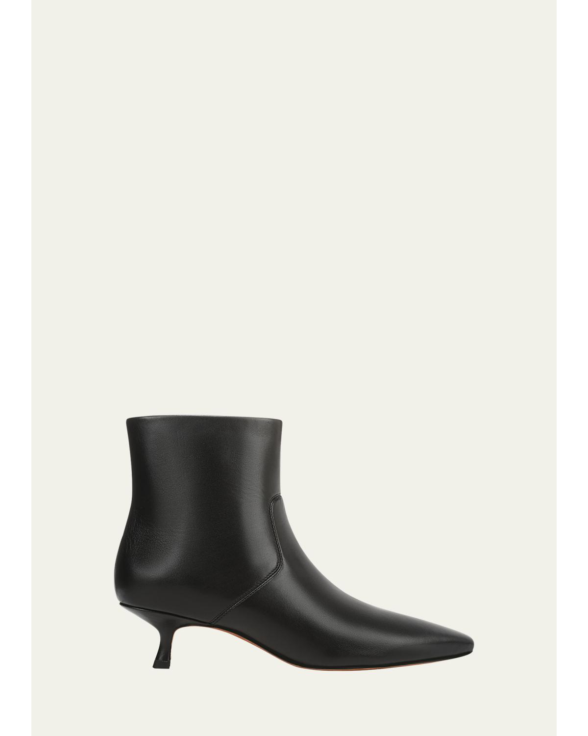 Simone Leather Ankle Boots