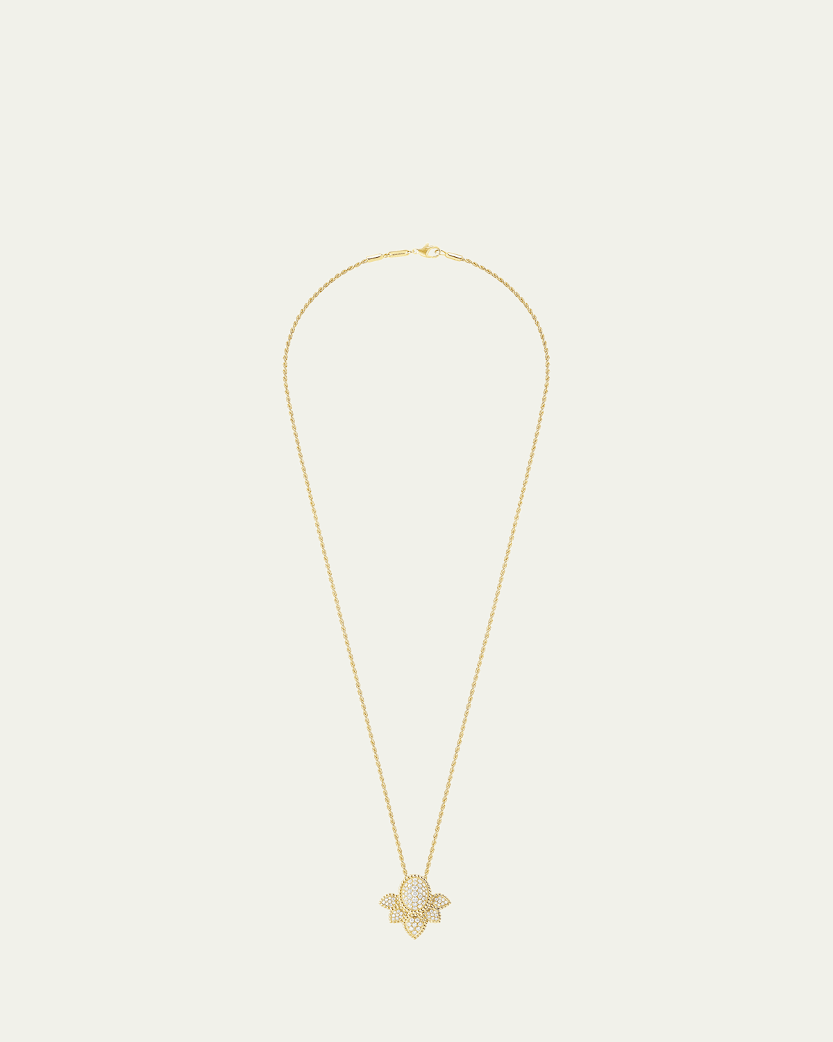 Serpent Boheme 18K Yellow Gold Diamond Pendant Necklace