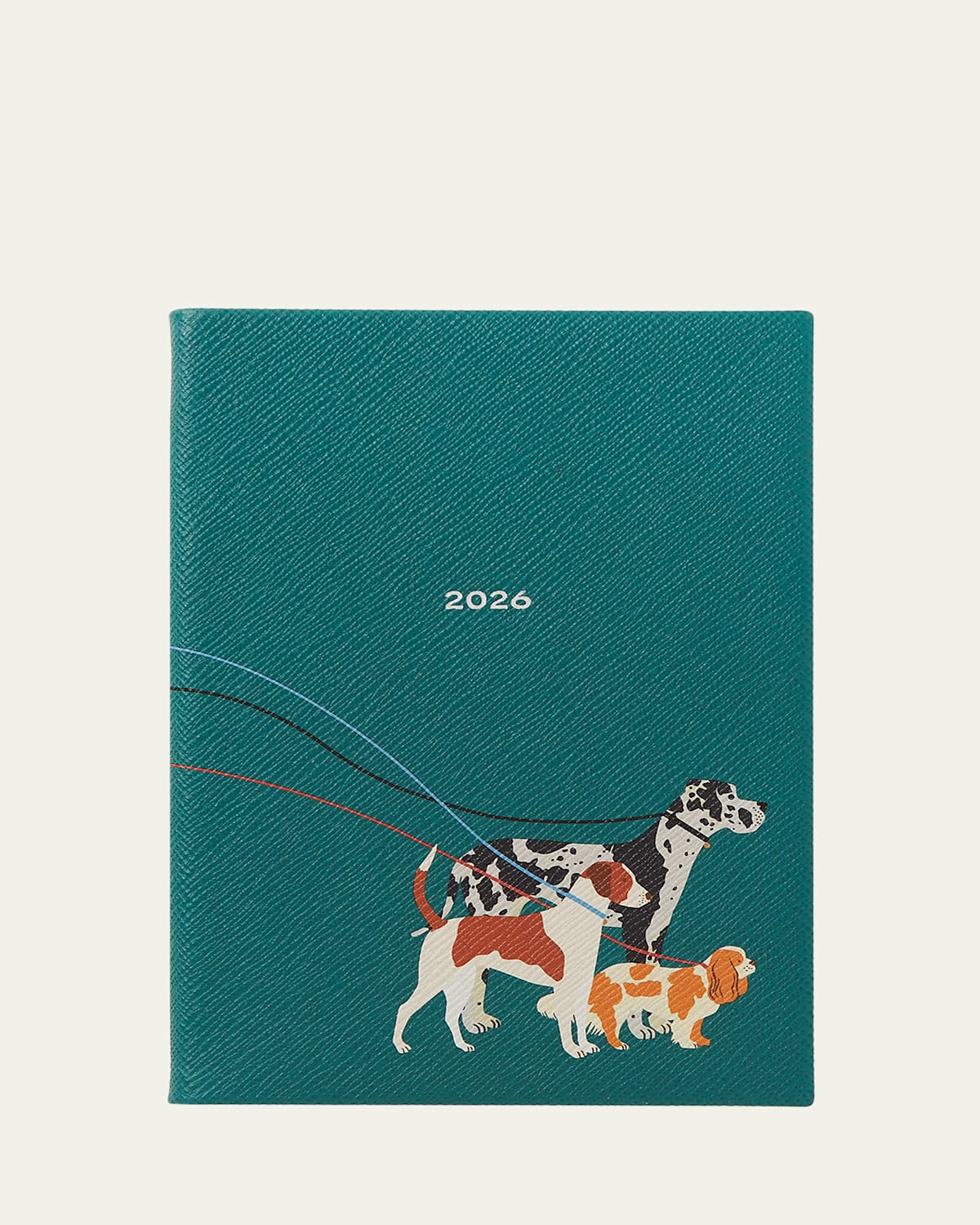 Smythson 2026 Dogs Soho Weekly Agenda with Pocket