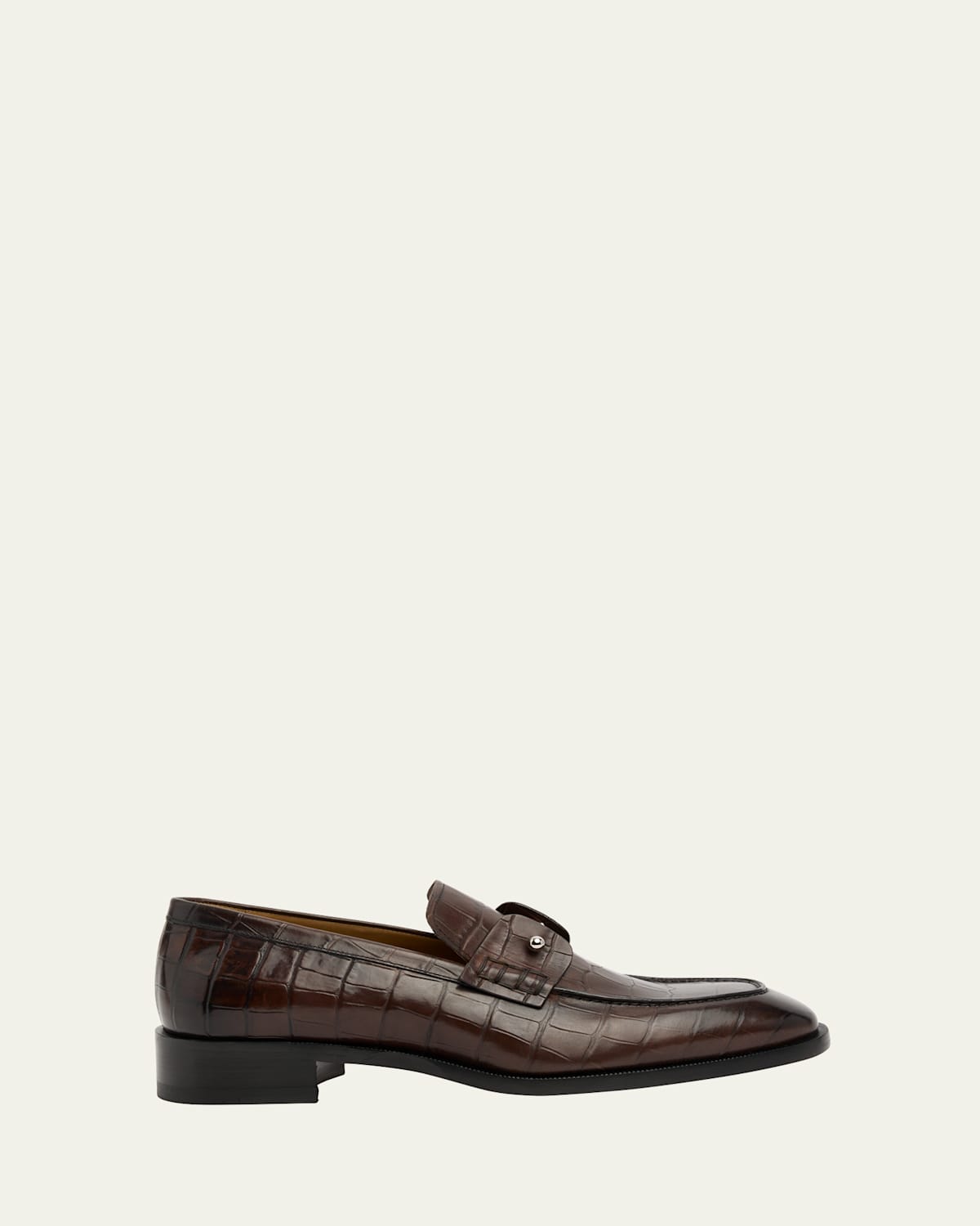 Men's Chambelimoc Croc-Effect Loafers
