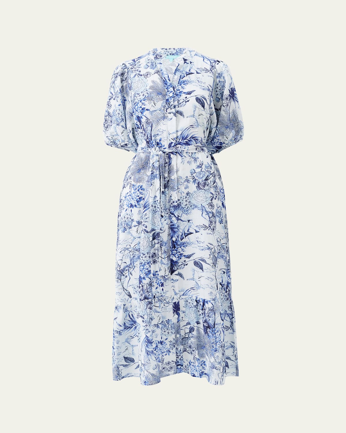 Kitty Belted Maxi Shirtdress