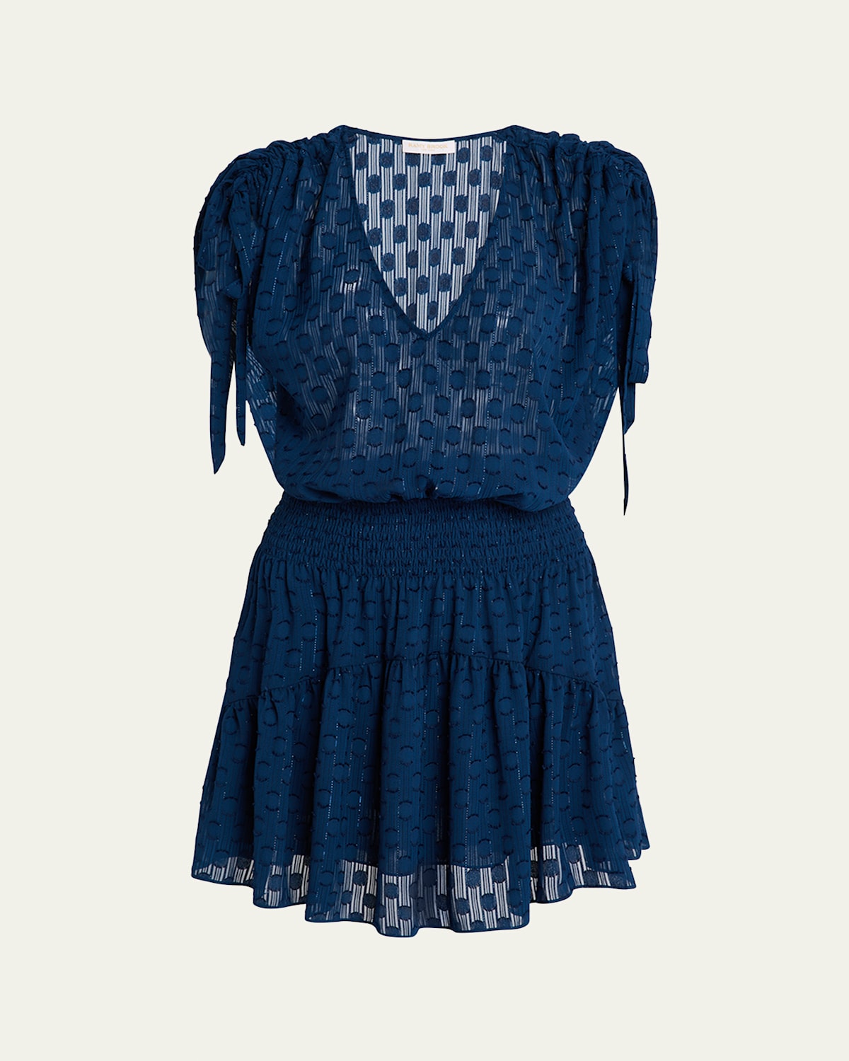 Ramy Brook Fernanda Mini Dress In Blue