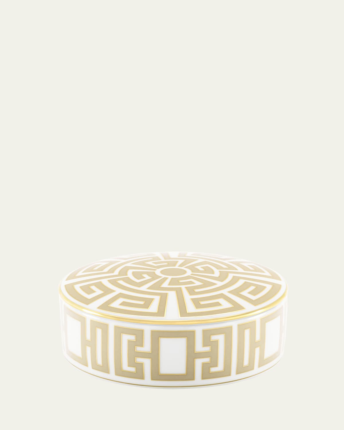 Ginori 1735 Labyrinth Pattern Trinket Box