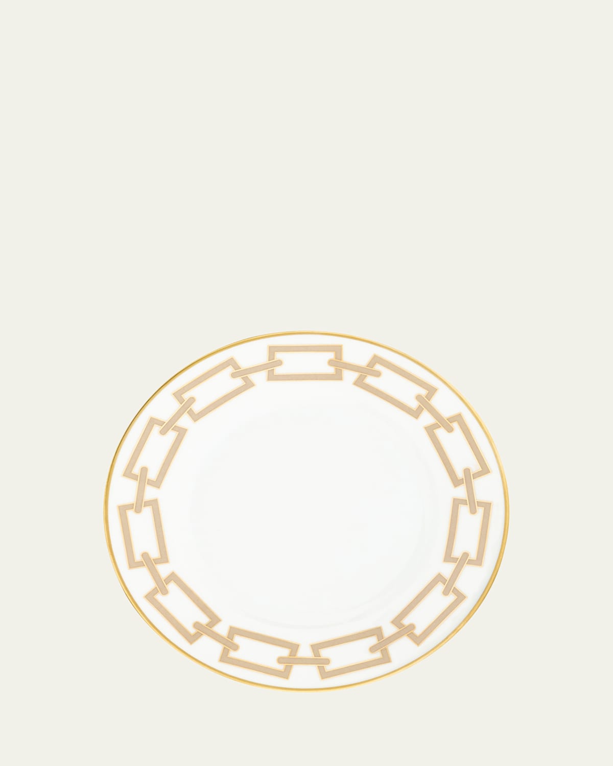 Ginori 1735 Catene Cachemire Flat Bread Plate In Catene Cachemire