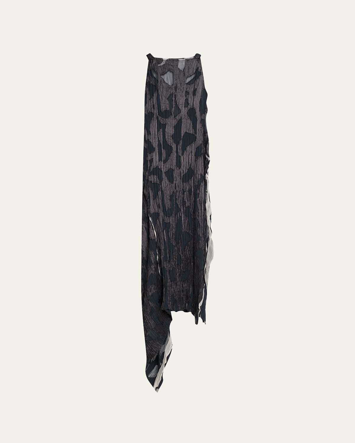 Jason Wu Collection Abstract Stripe Jacquard Boat-neck Dress