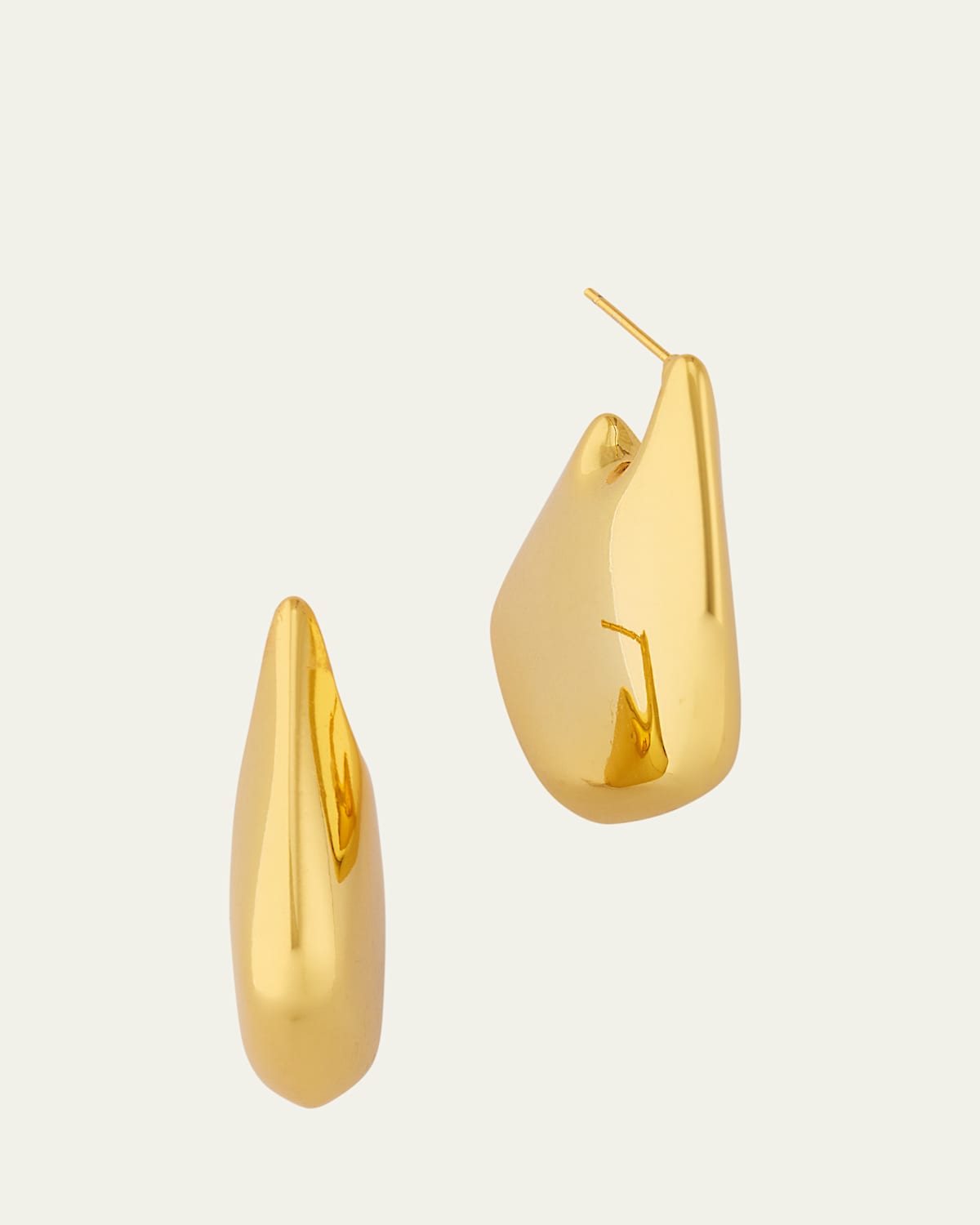 Electroplated Geometric Earrings