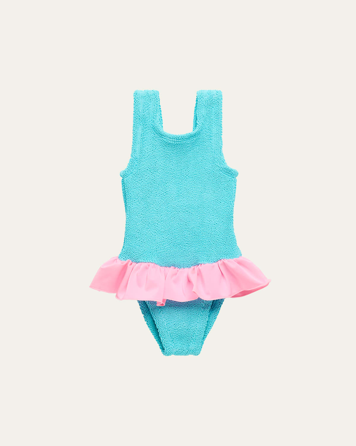 Hunza G Ruffle-trim Denise Swimsuit