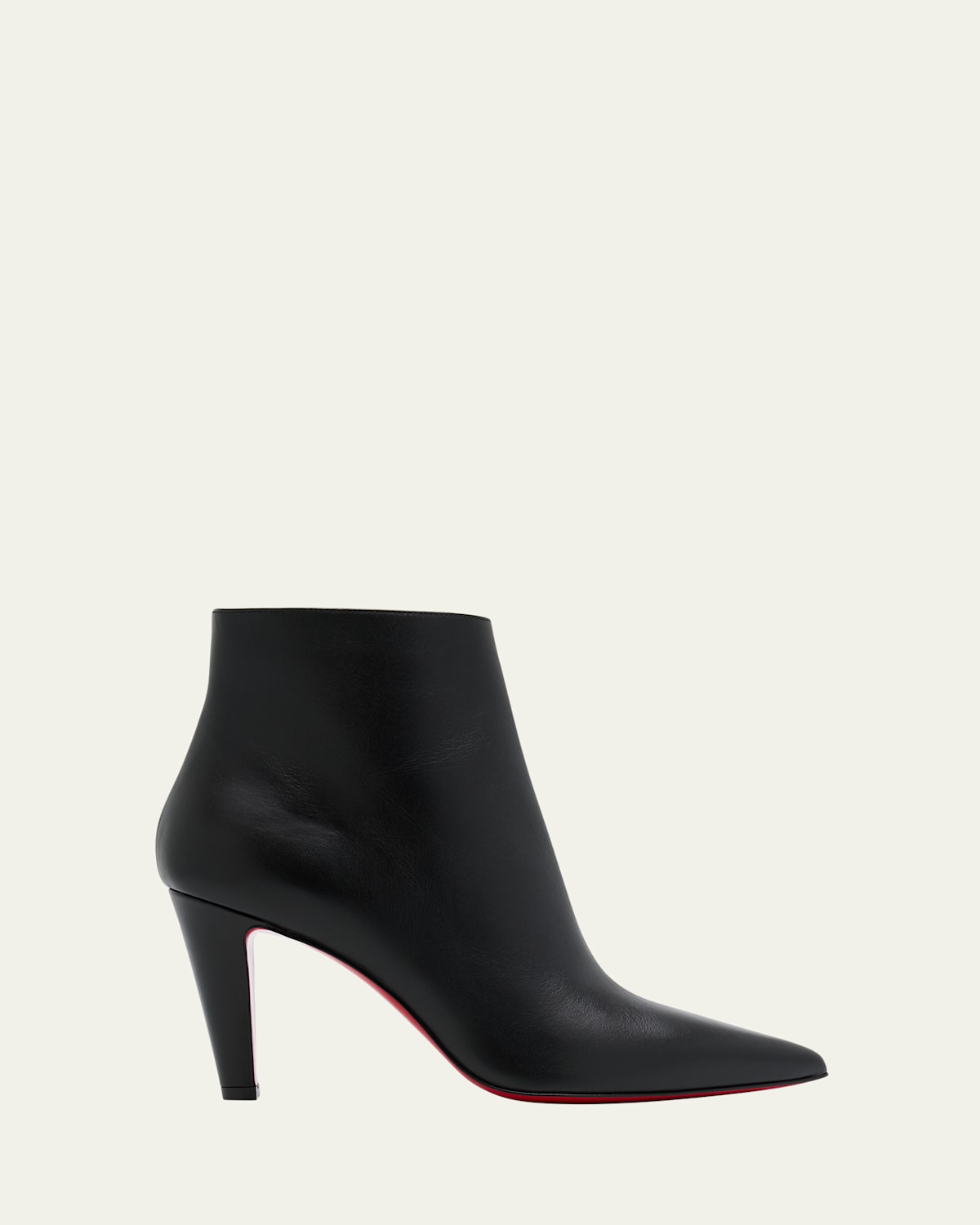Vibella Leather Red Sole Booties