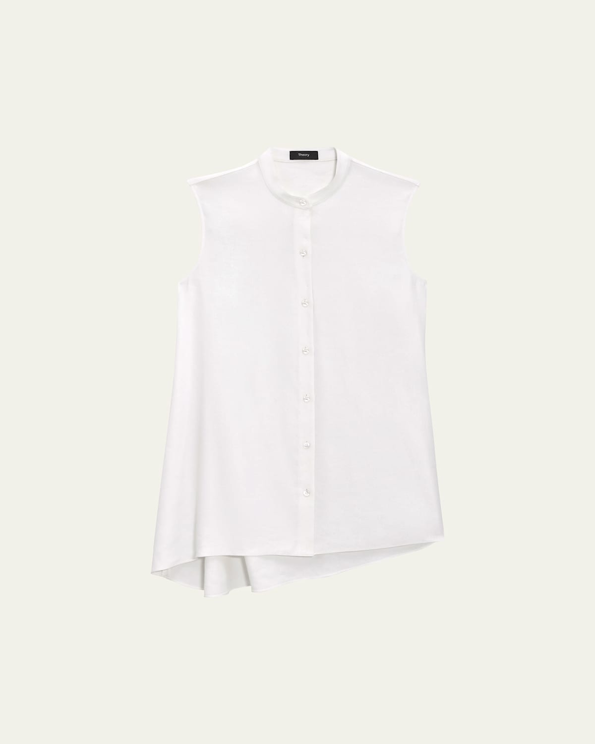 Shop Theory Sleeveless Asymmetric Draped Tunic