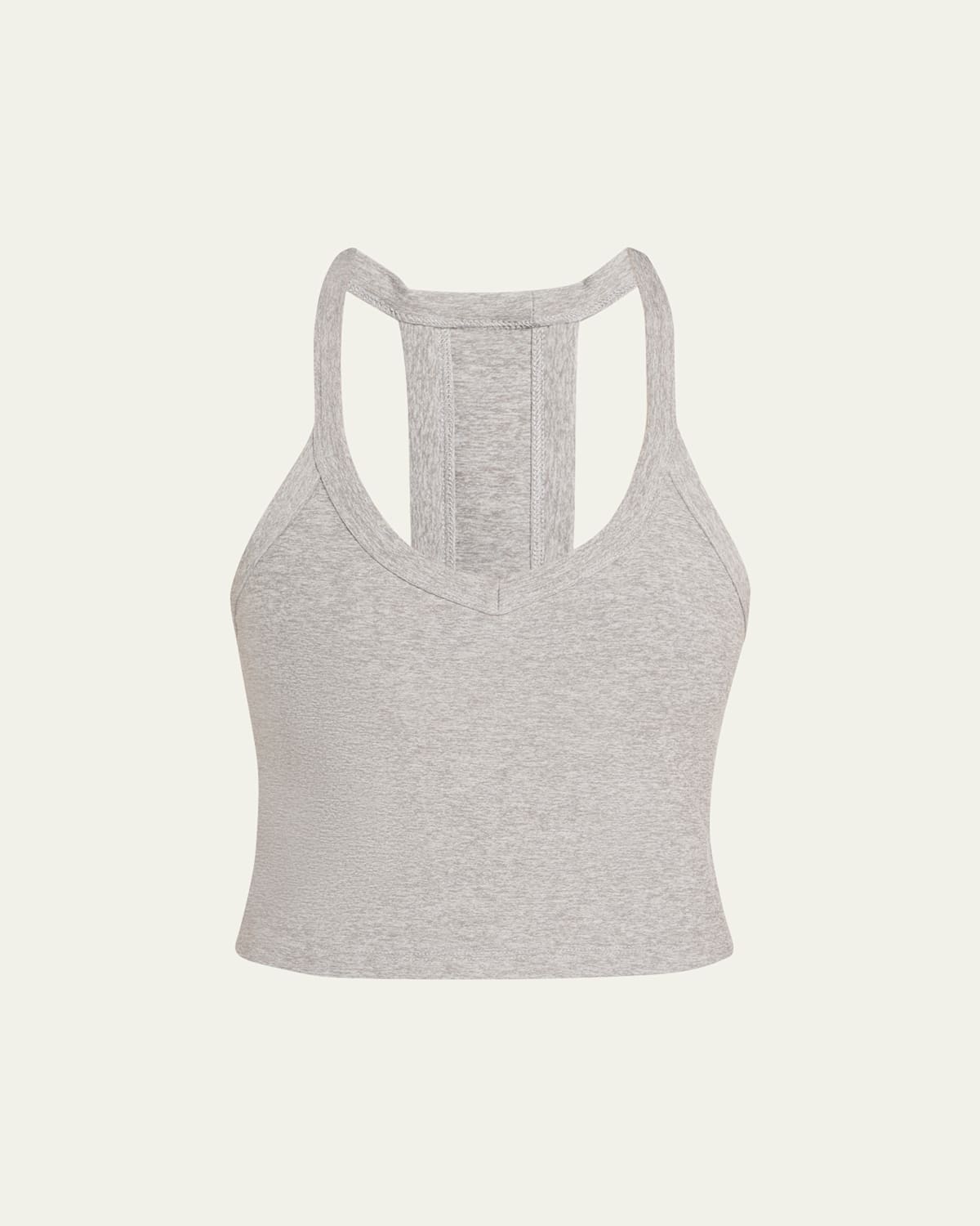 BEYOND YOGA SPACEDYE ON THE UP CROPPED TANK TOP 