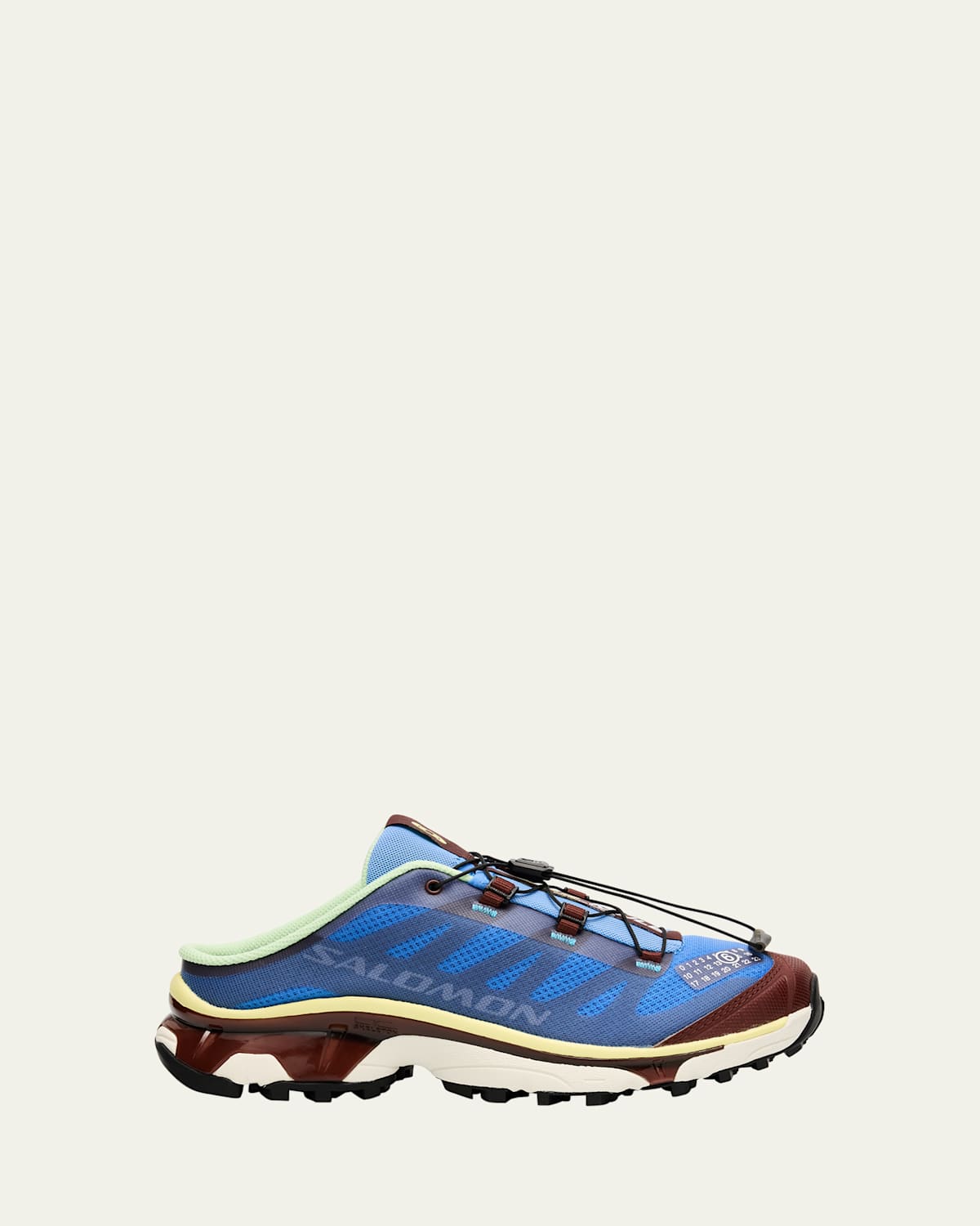 Shop Mm6 Maison Margiela X Saloman Xt-4 Mule Sneakers In Seablue