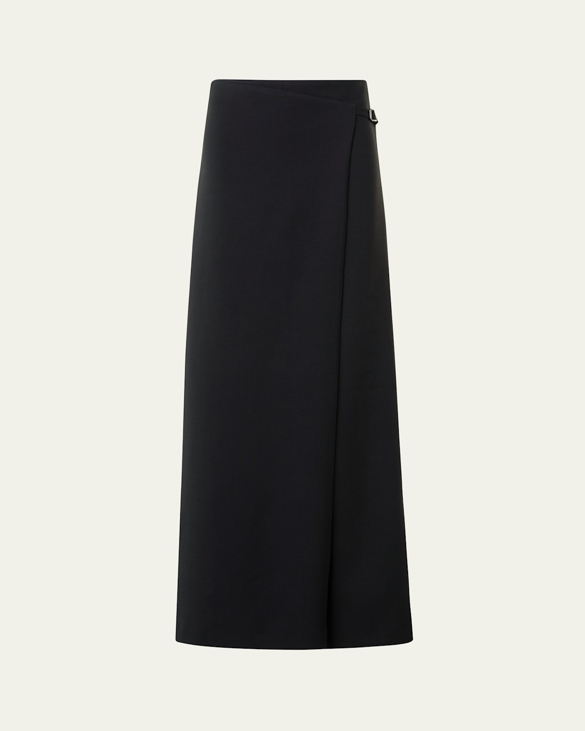 Foss Asymmetric Wrap-Panel Wide-Leg Pants