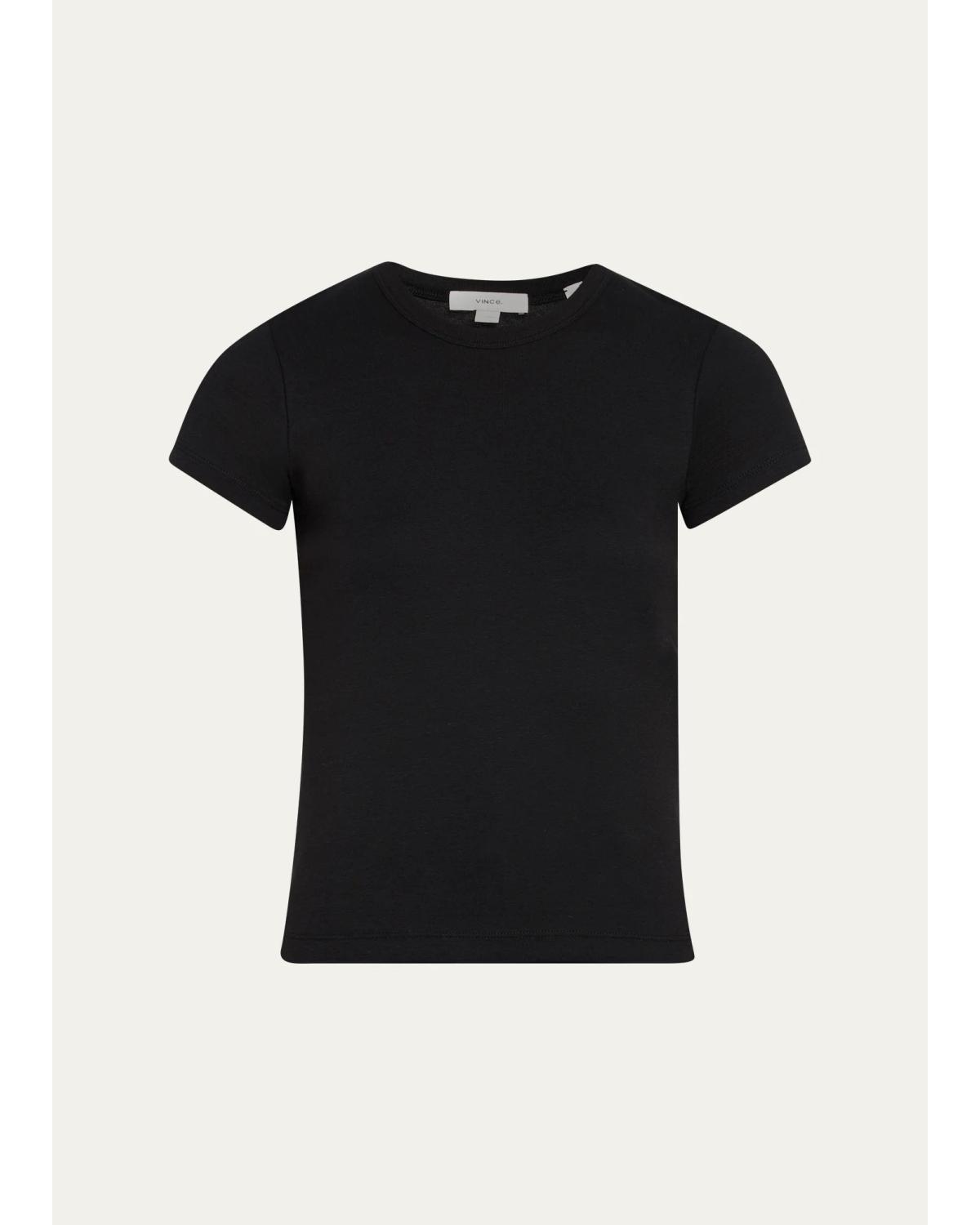 90S Shrunken Crewneck Tee