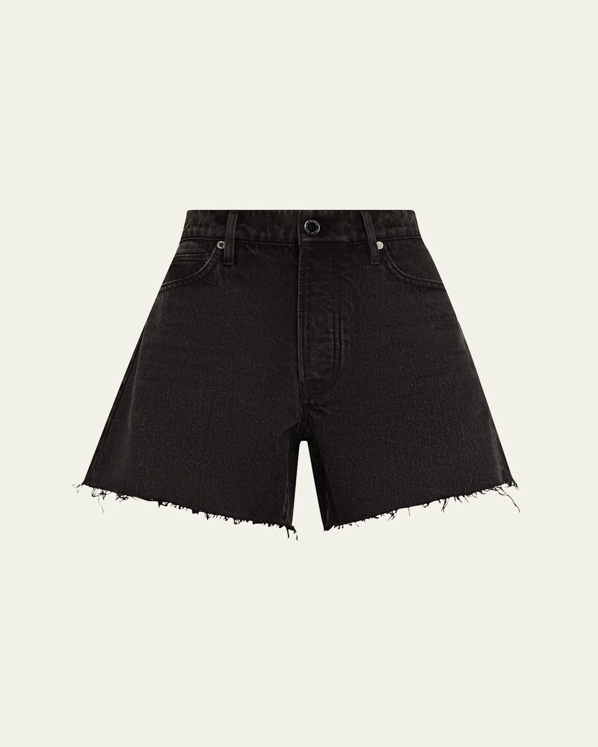 Ellis Mid-Rise Denim Shorts
