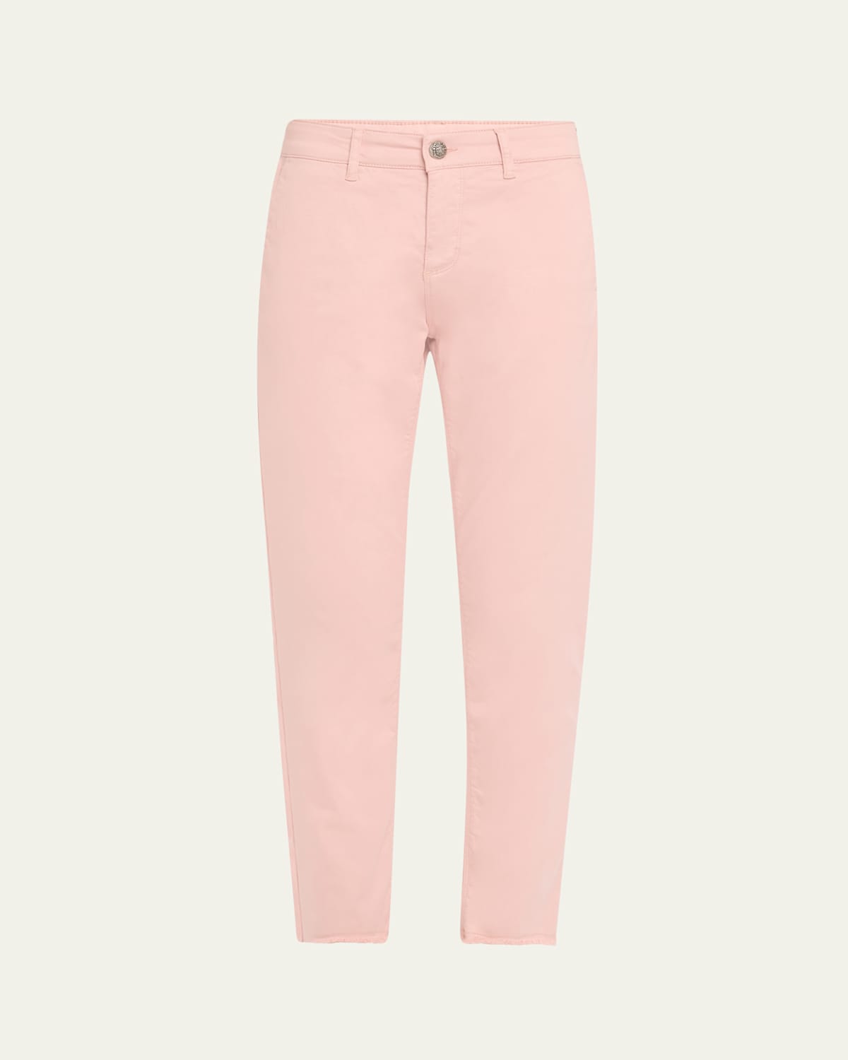 Cathy Cropped Slim Stretch Cotton Pants