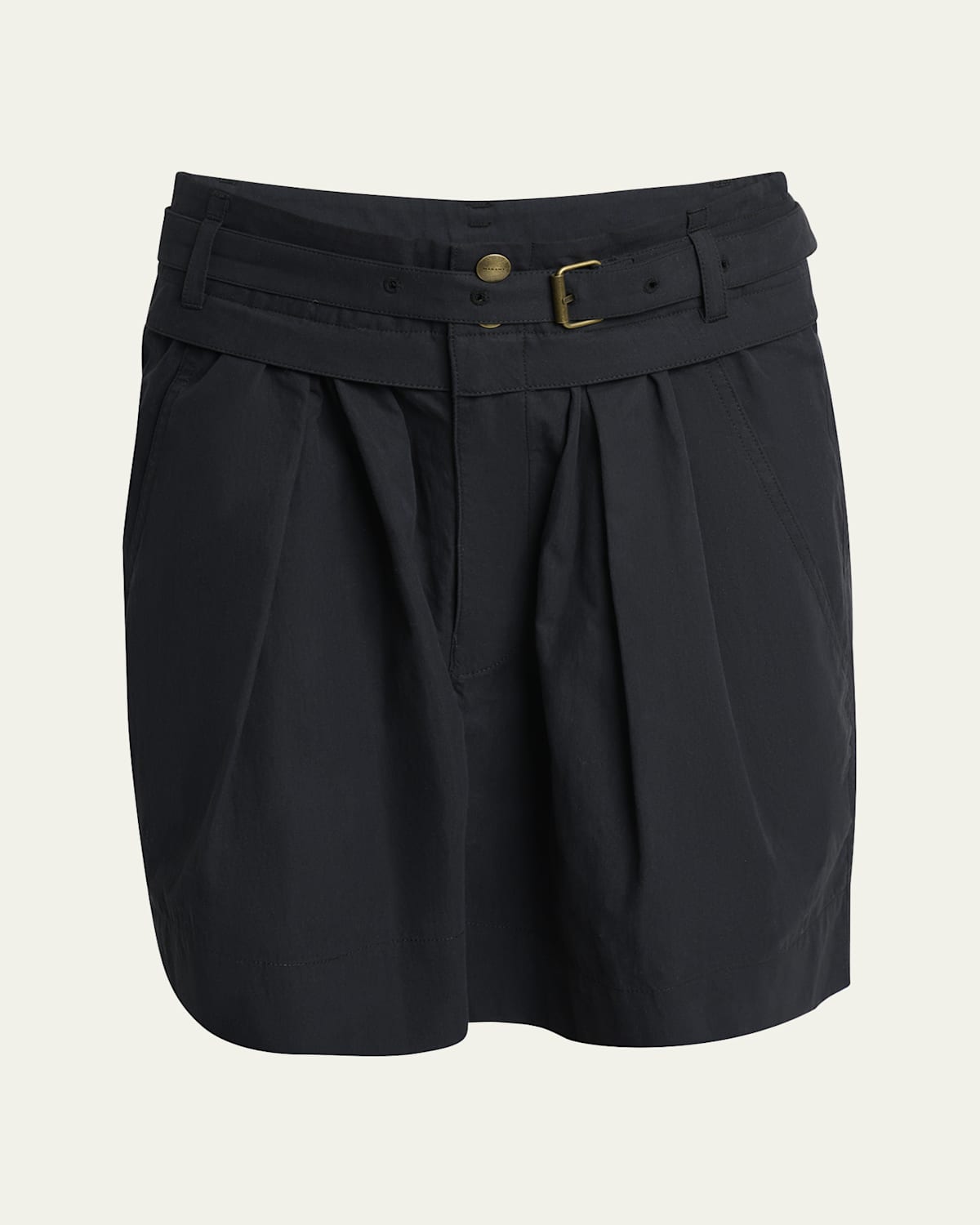 Isabel Marant Étoile Danica Belted Shorts In Black